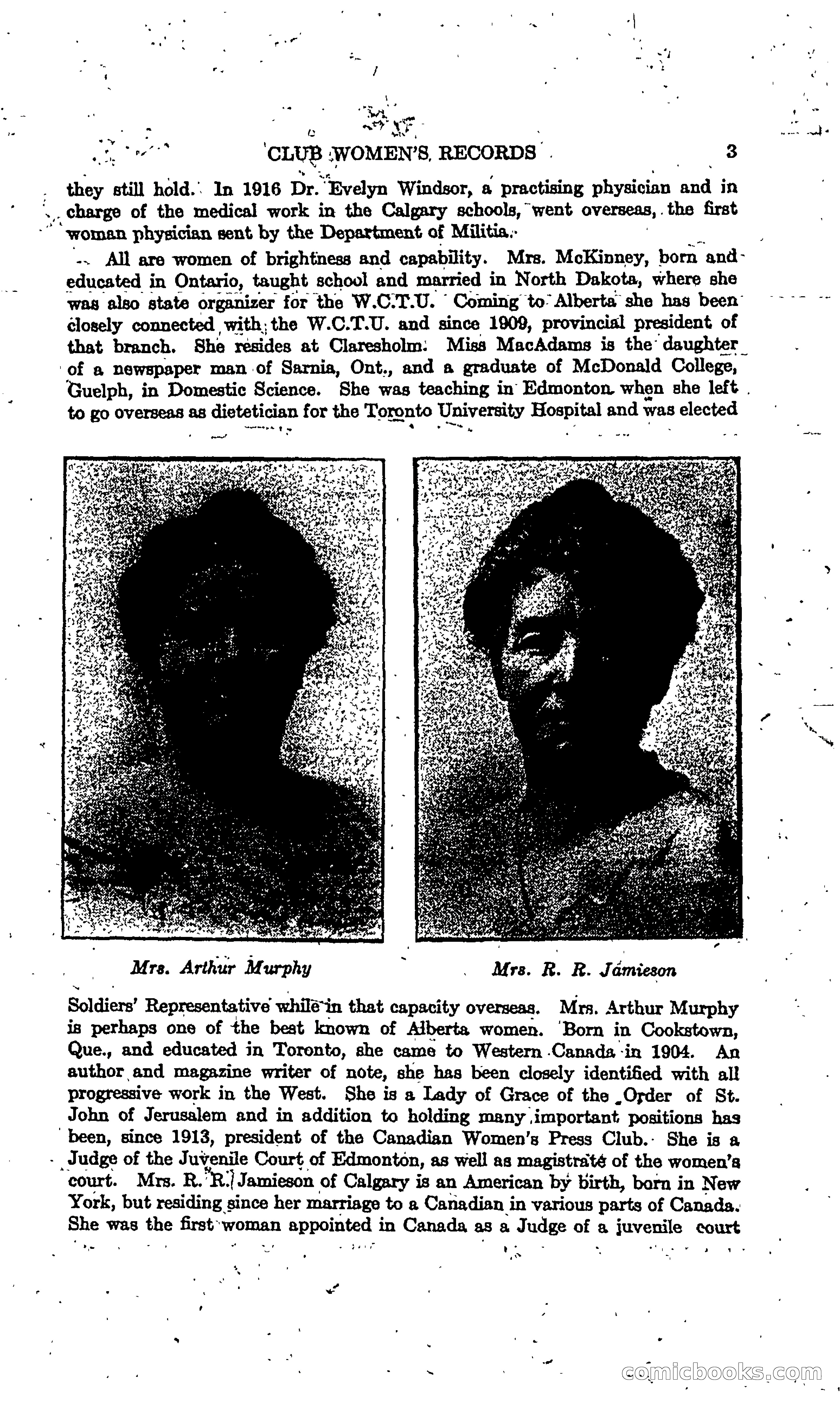 The Alberta Club Woman's Blue Book — page 5 of 132