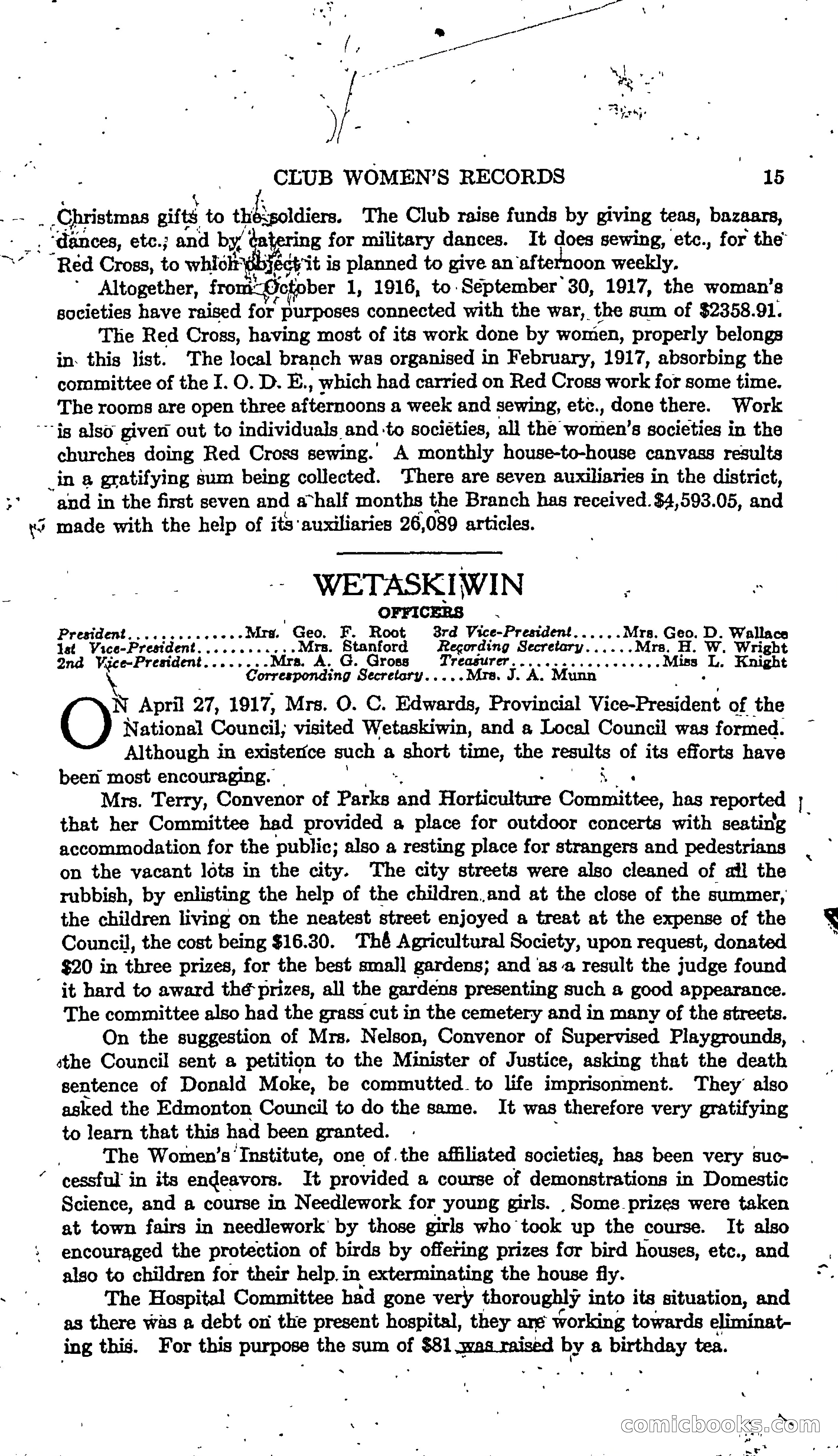The Alberta Club Woman's Blue Book — page 17 of 132