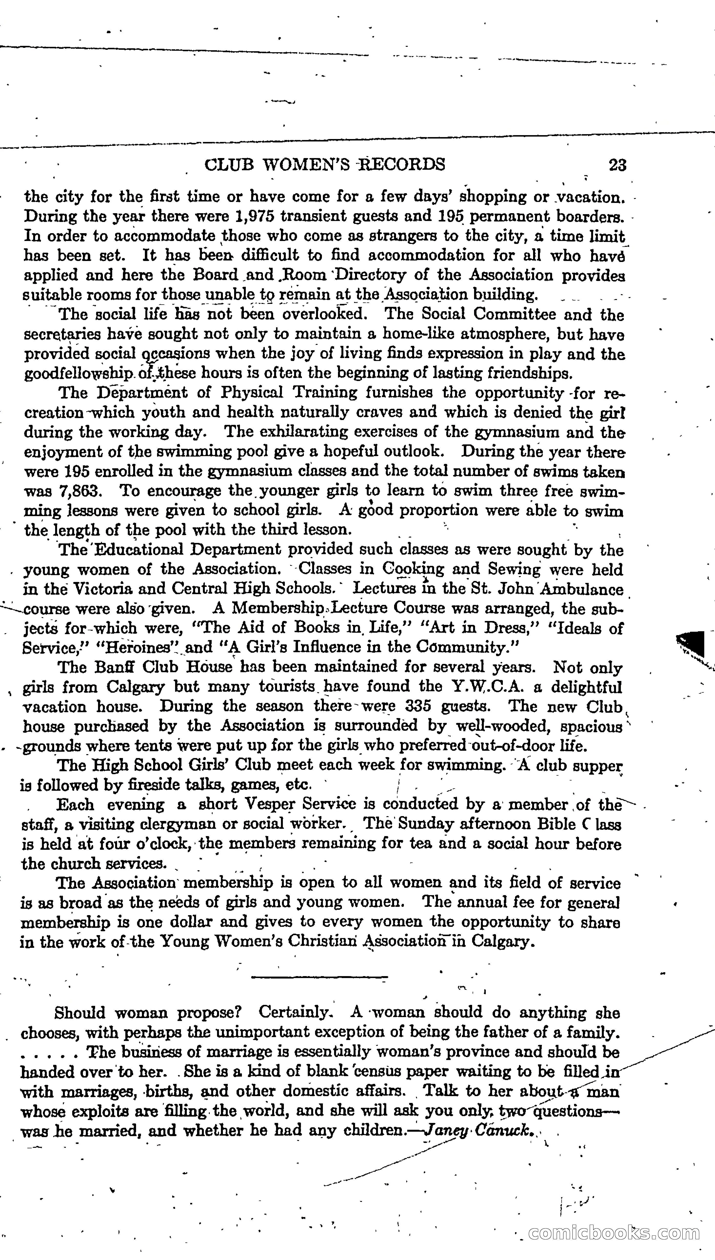 The Alberta Club Woman's Blue Book — page 25 of 132