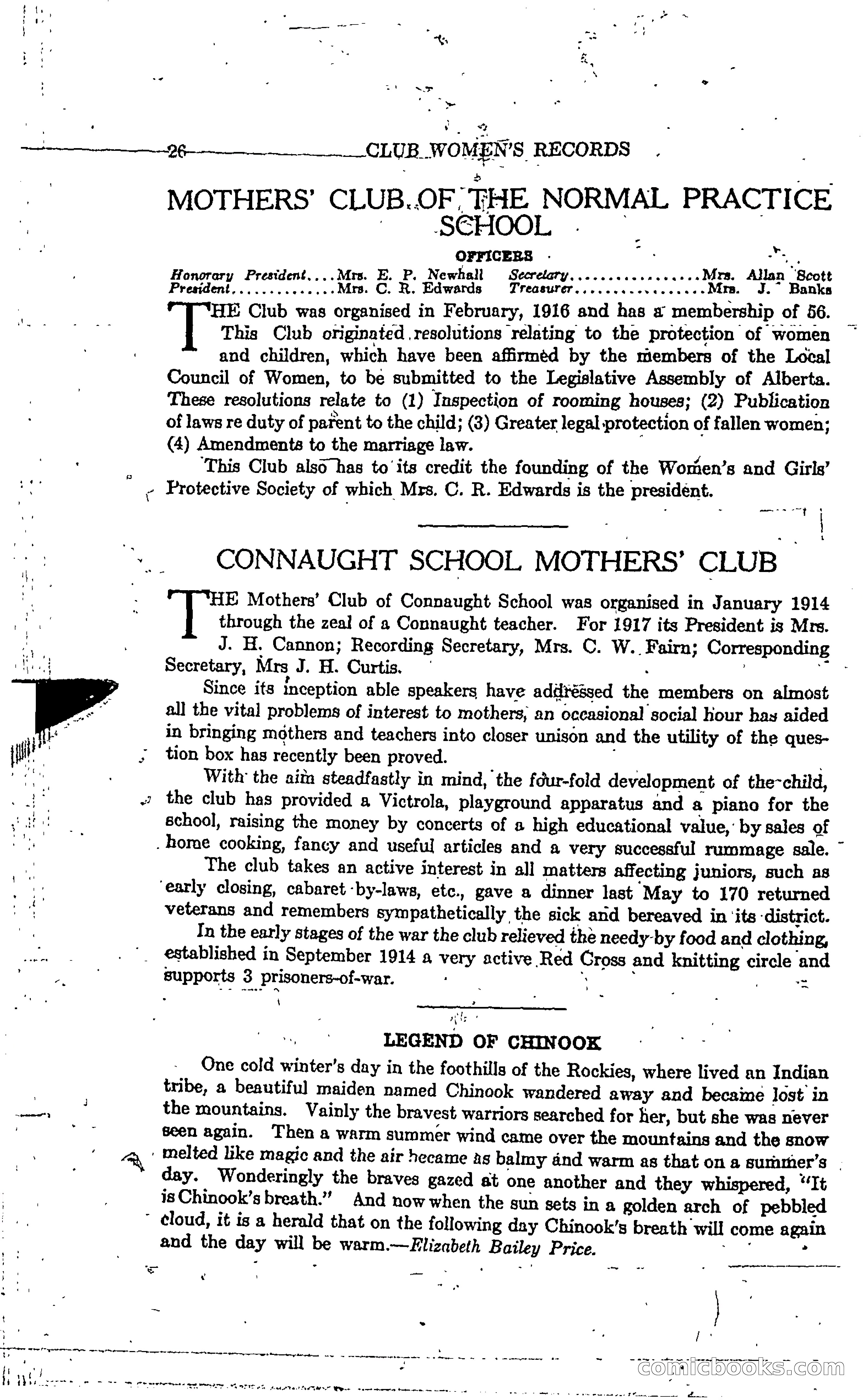 The Alberta Club Woman's Blue Book — page 28 of 132
