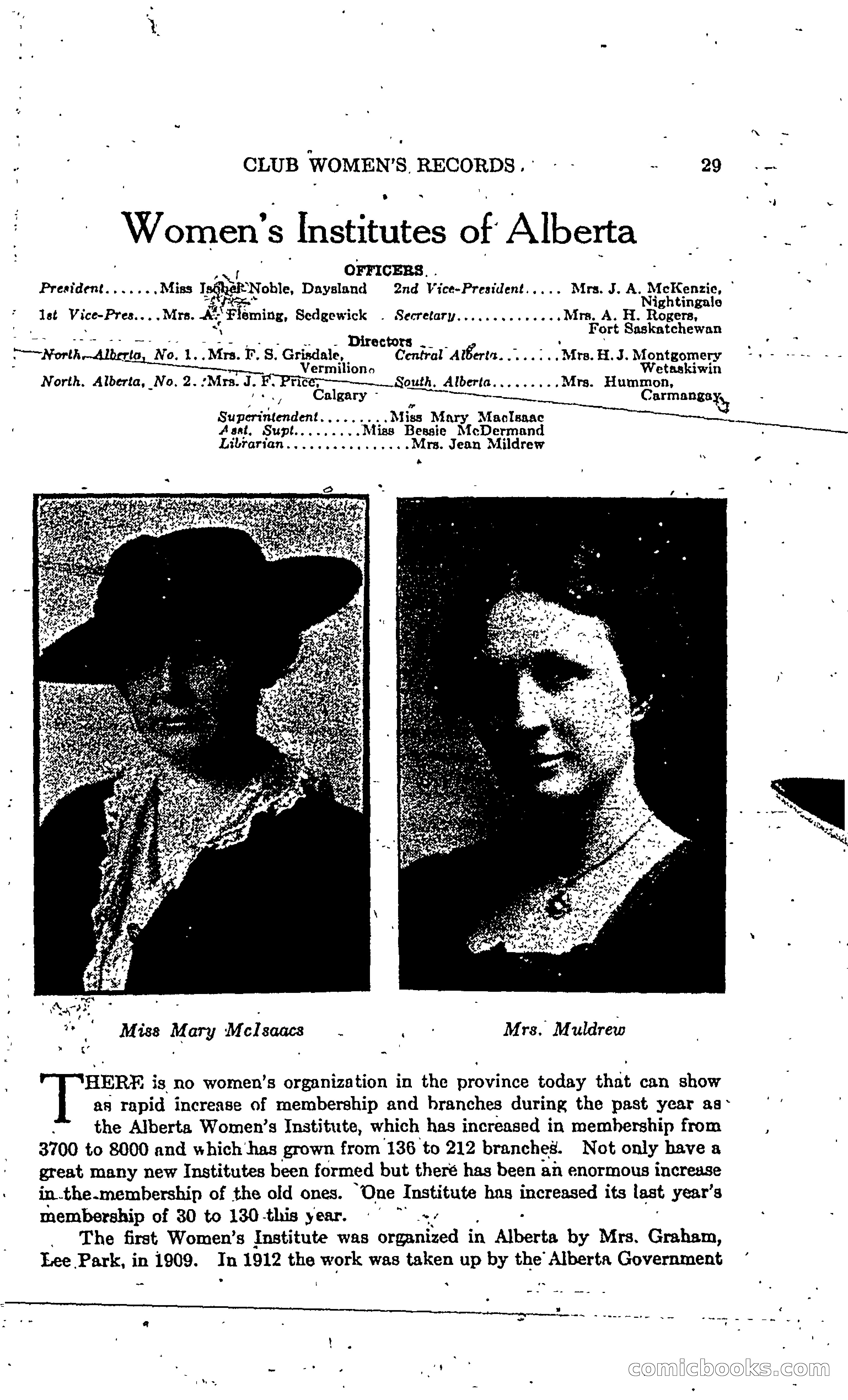The Alberta Club Woman's Blue Book — page 31 of 132
