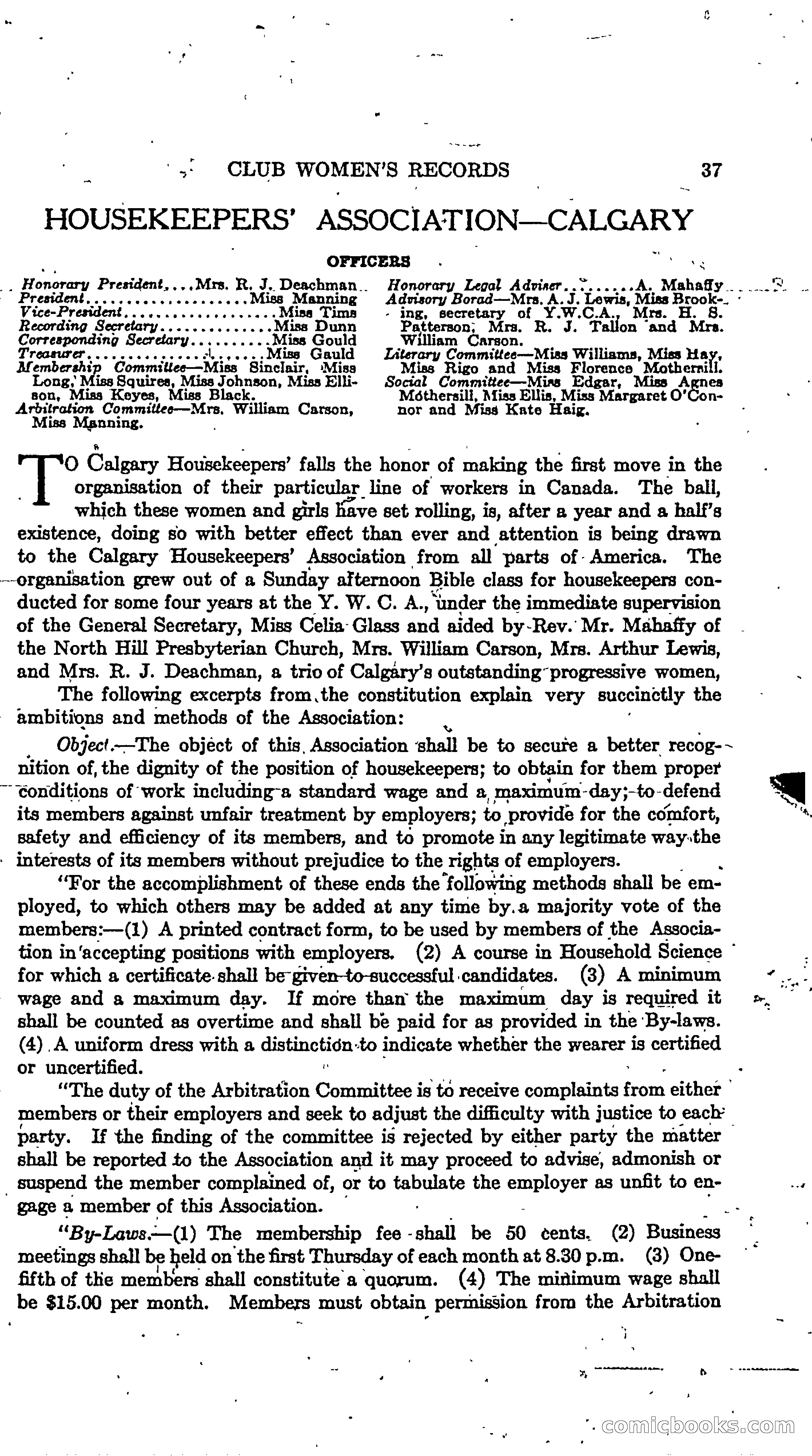 The Alberta Club Woman's Blue Book — page 39 of 132