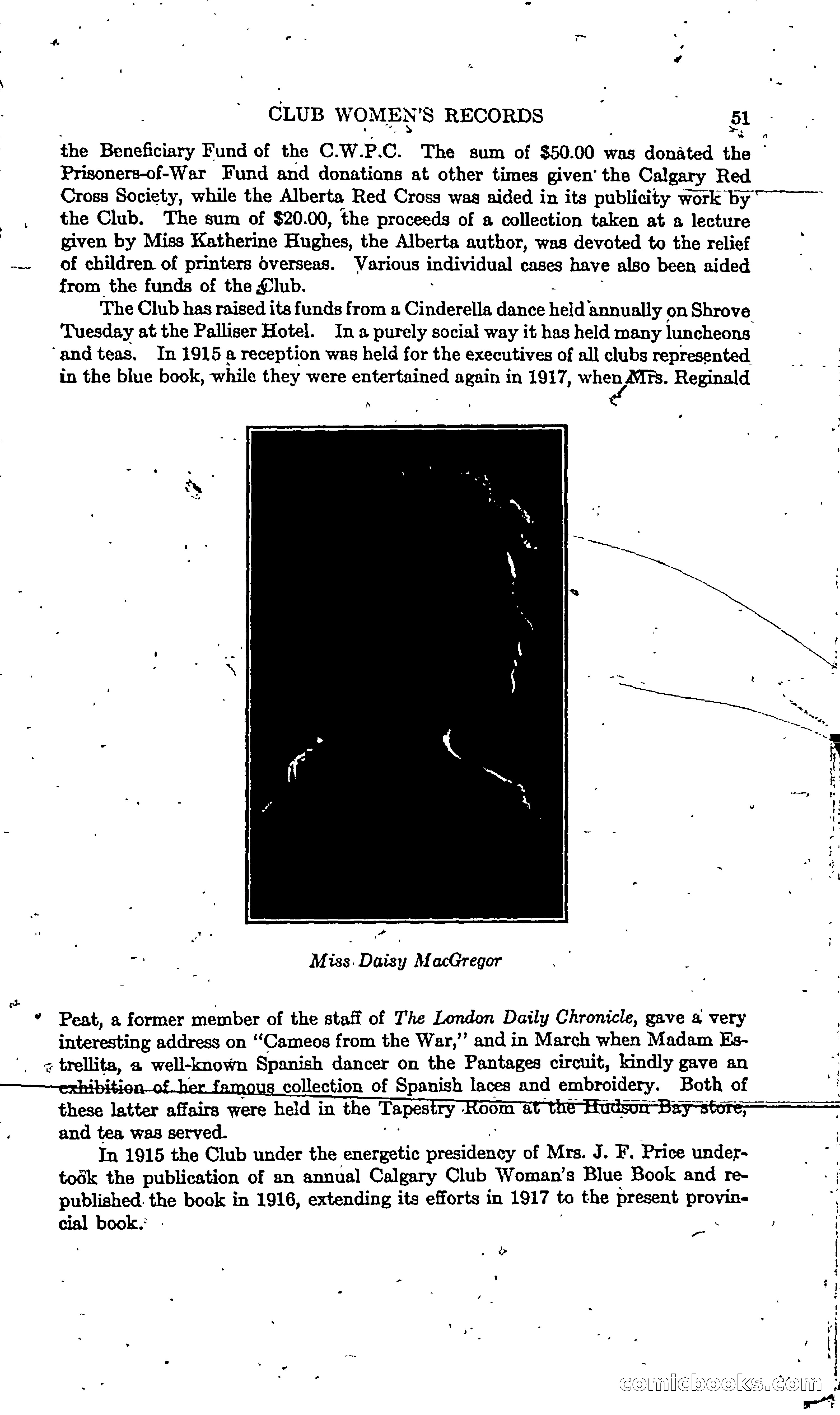 The Alberta Club Woman's Blue Book — page 53 of 132