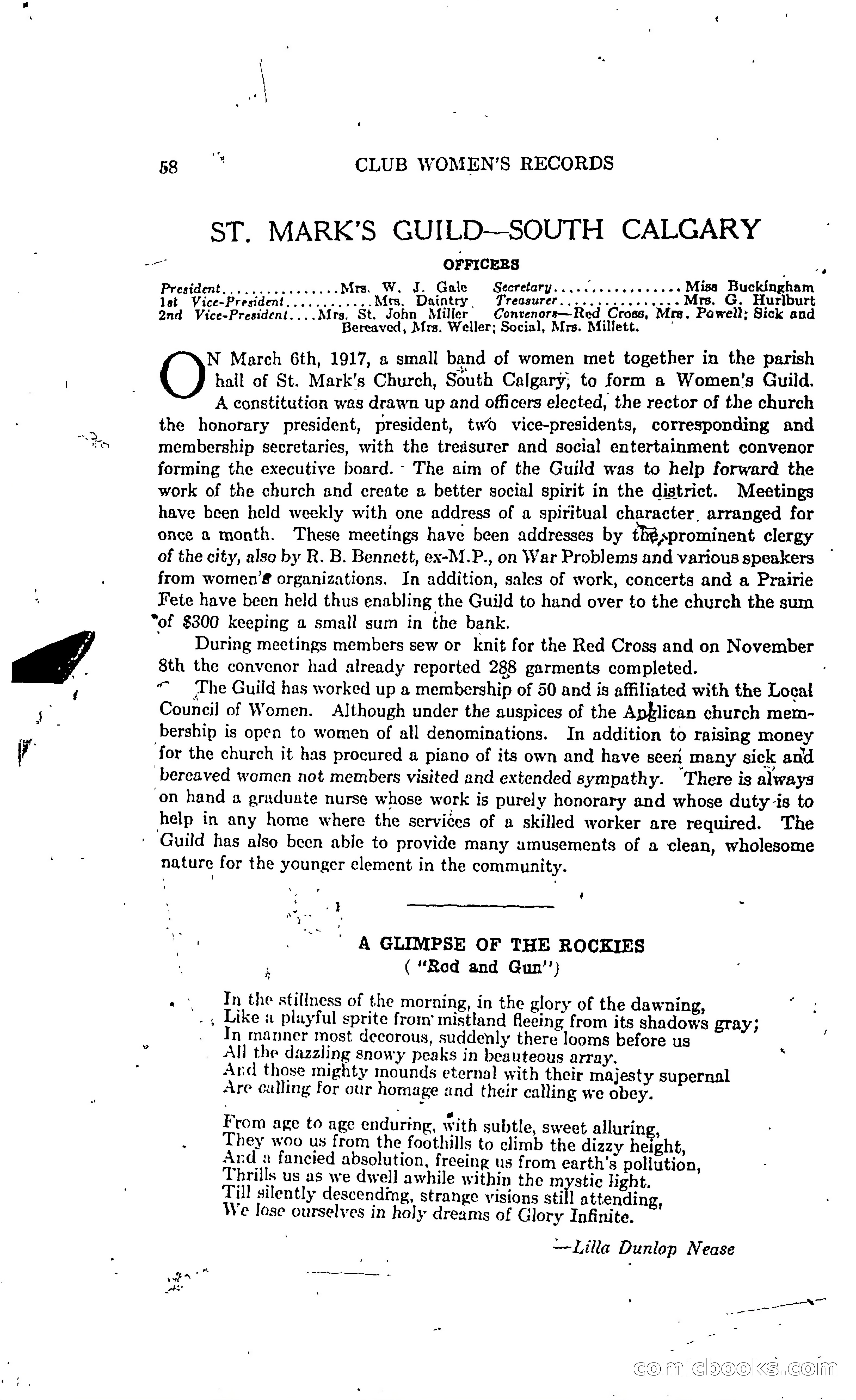 The Alberta Club Woman's Blue Book — page 60 of 132