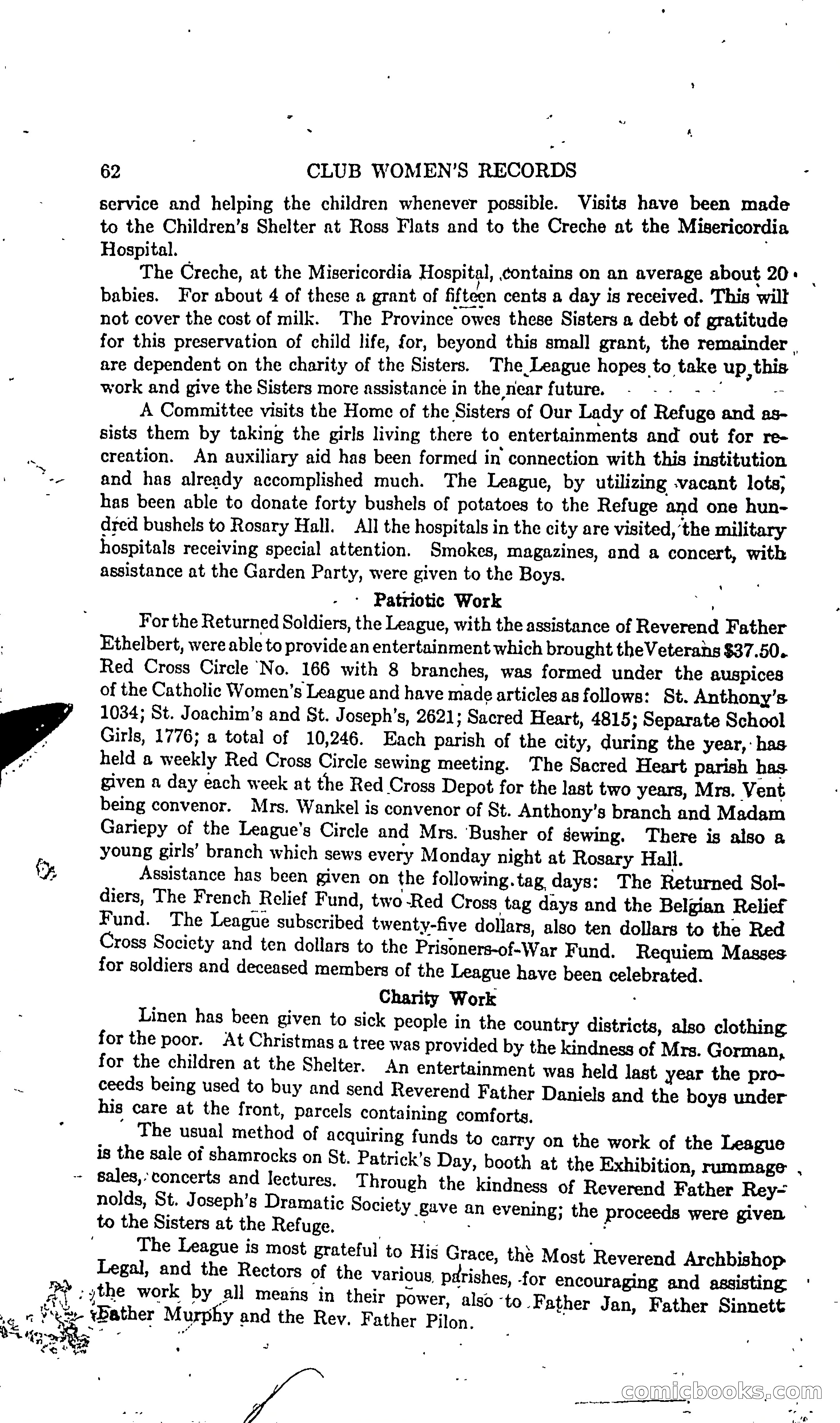 The Alberta Club Woman's Blue Book — page 64 of 132