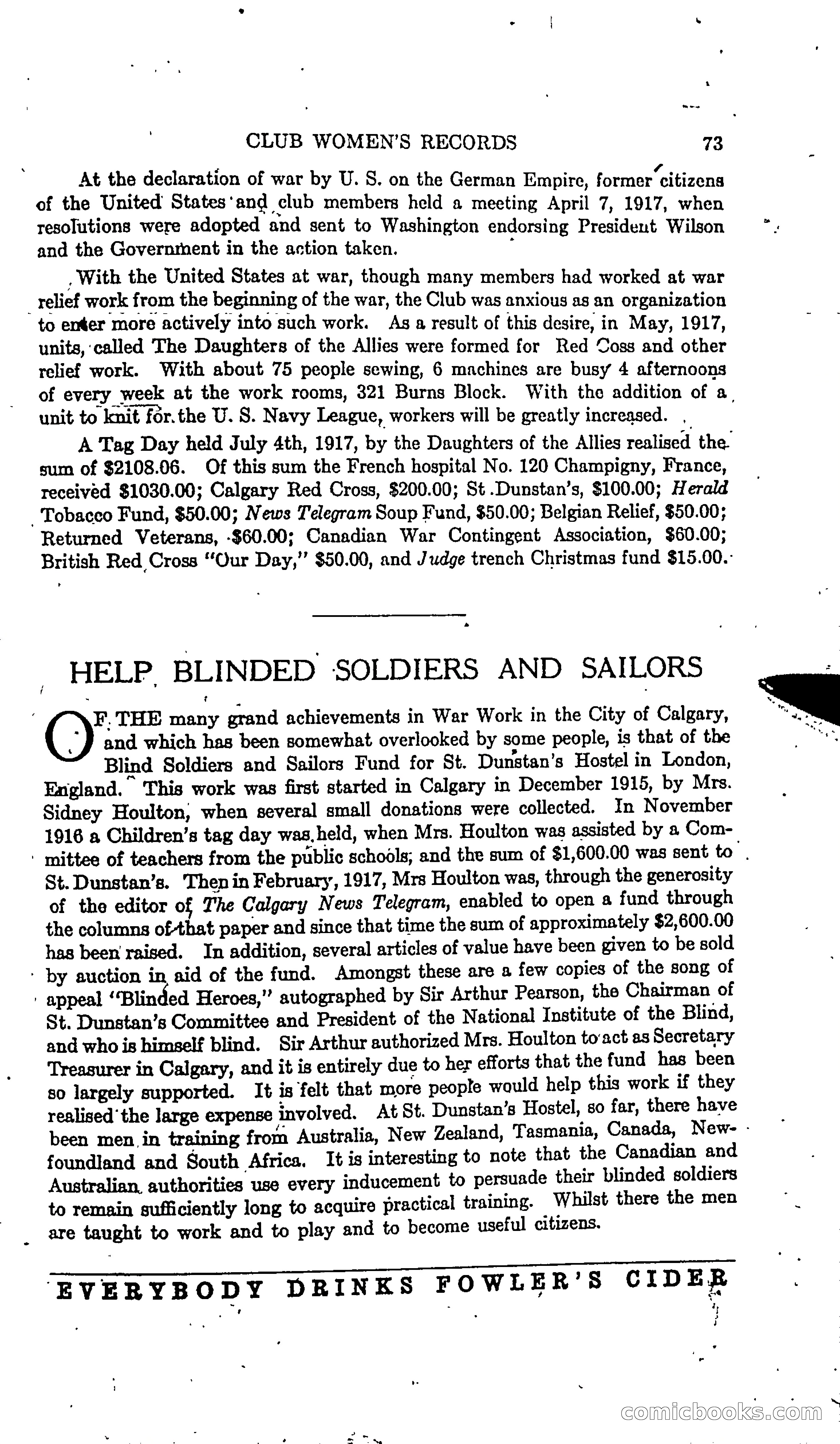 The Alberta Club Woman's Blue Book — page 75 of 132