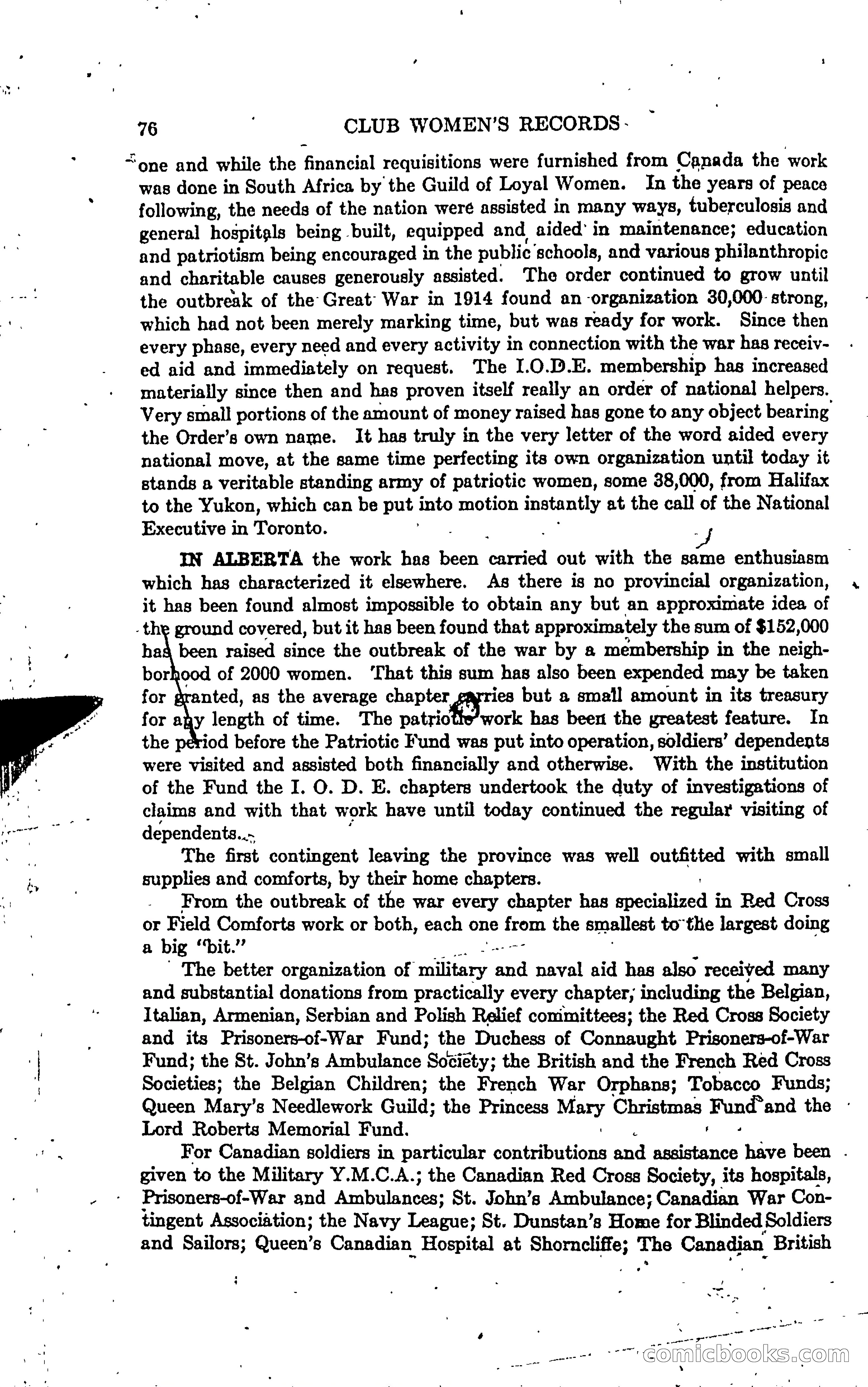 The Alberta Club Woman's Blue Book — page 78 of 132