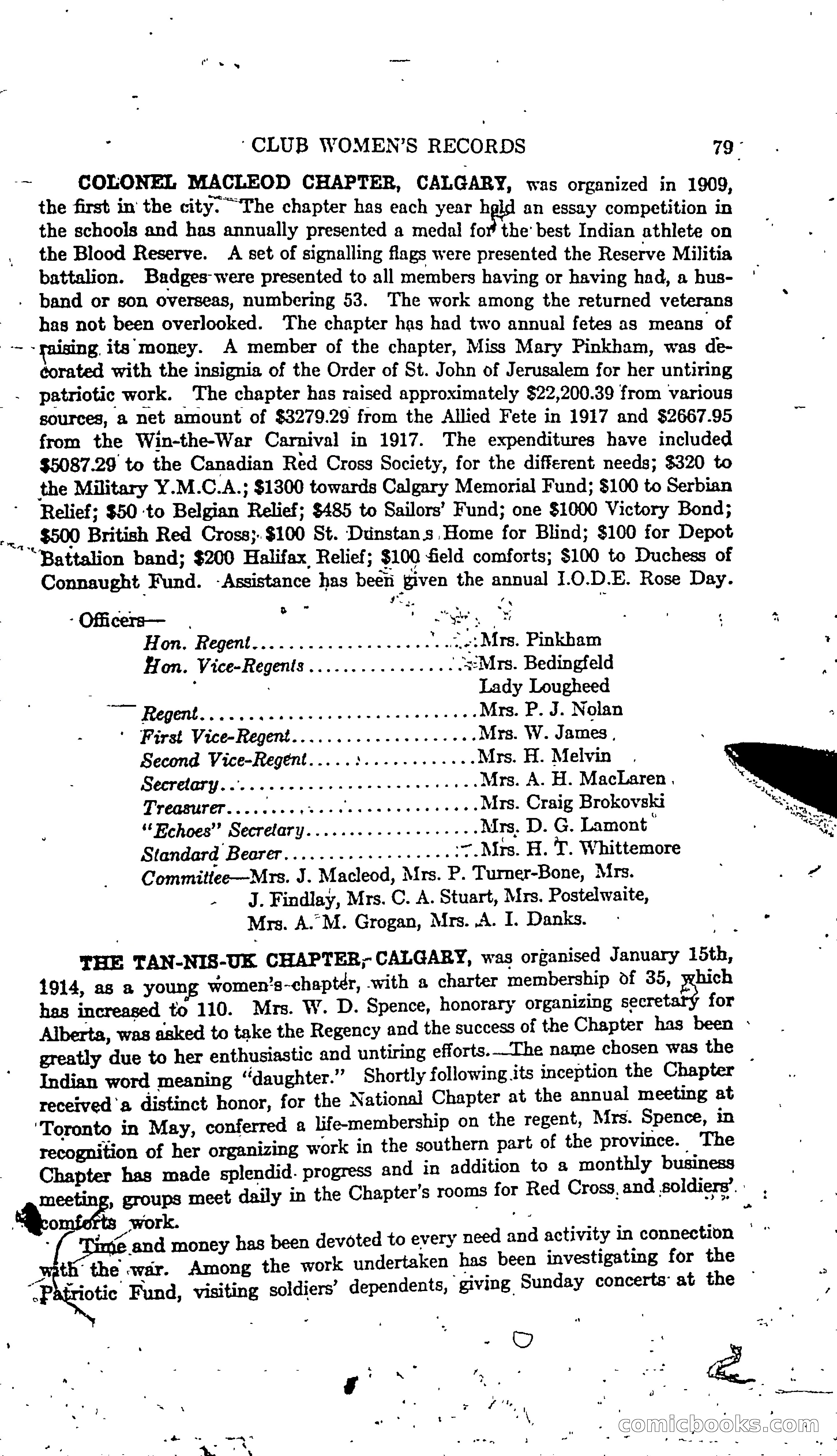 The Alberta Club Woman's Blue Book — page 81 of 132