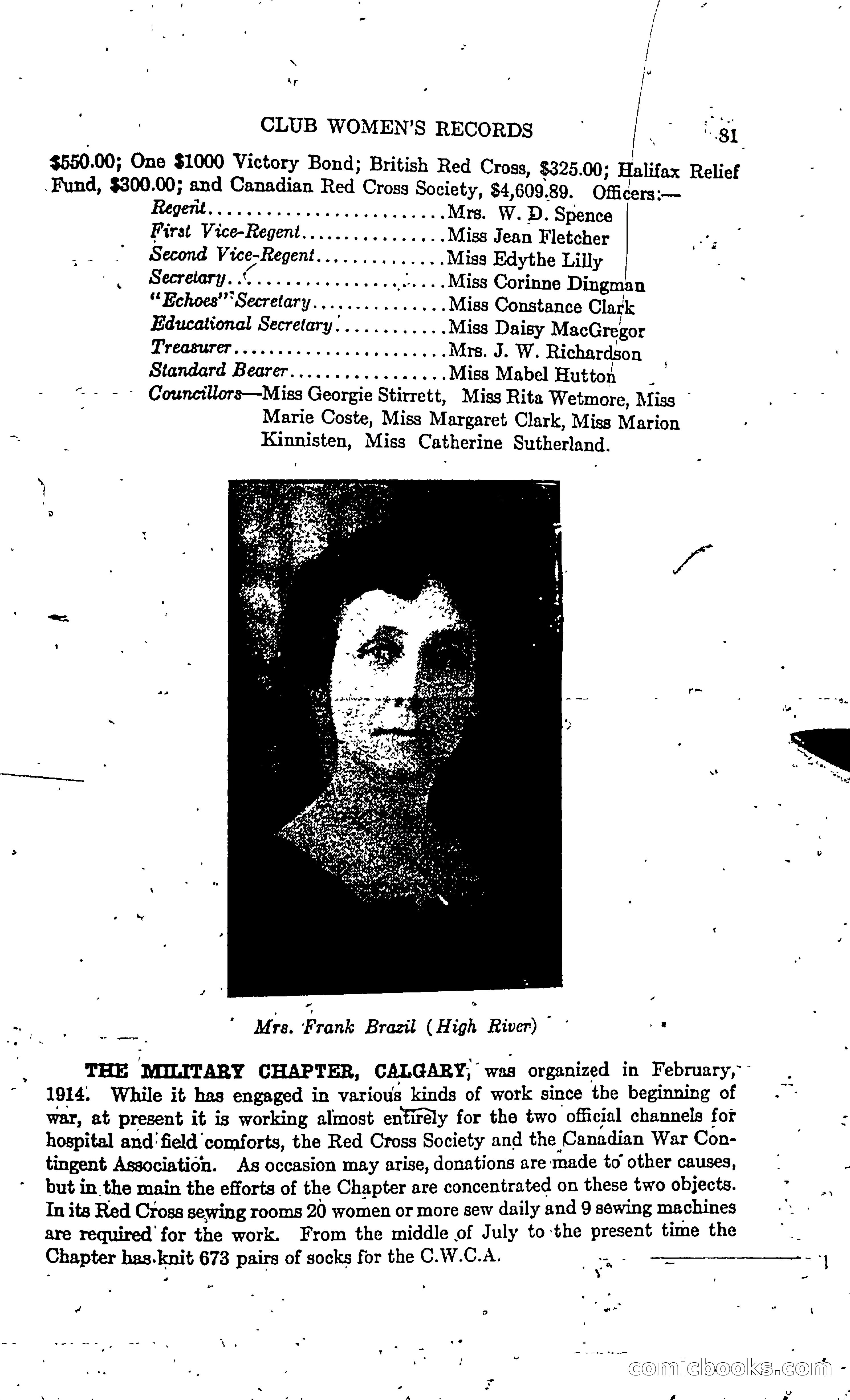 The Alberta Club Woman's Blue Book — page 83 of 132