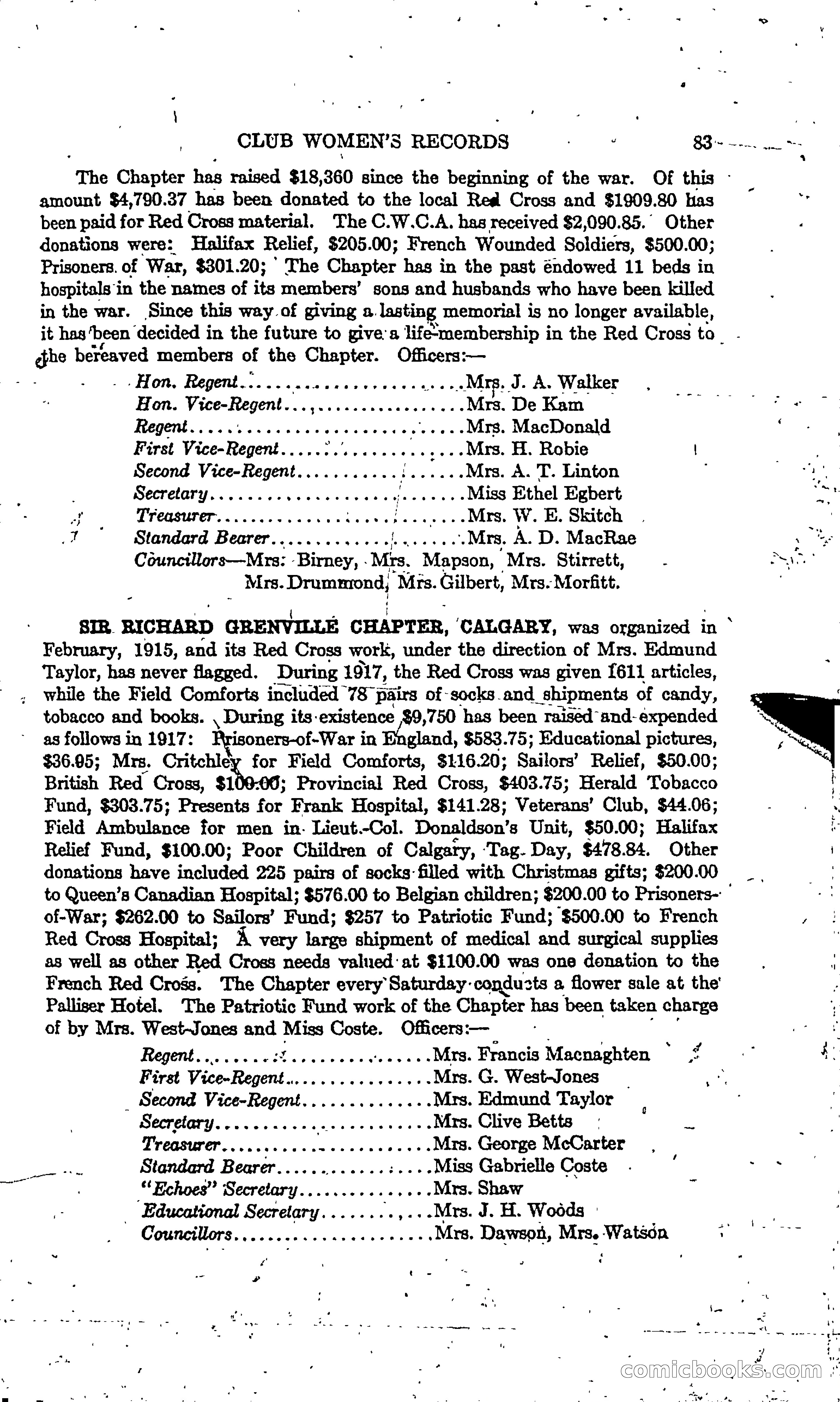 The Alberta Club Woman's Blue Book — page 85 of 132