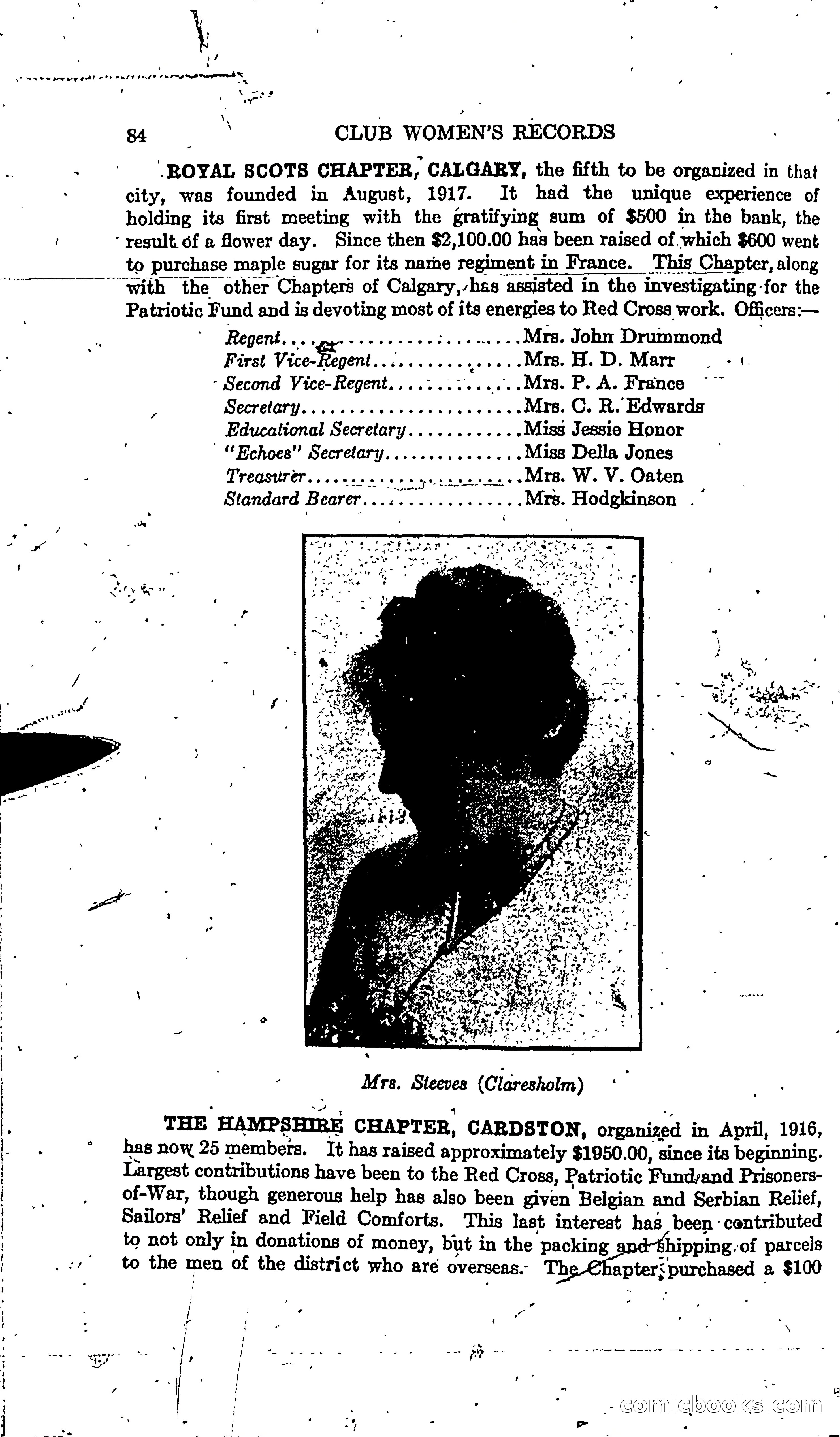 The Alberta Club Woman's Blue Book — page 86 of 132