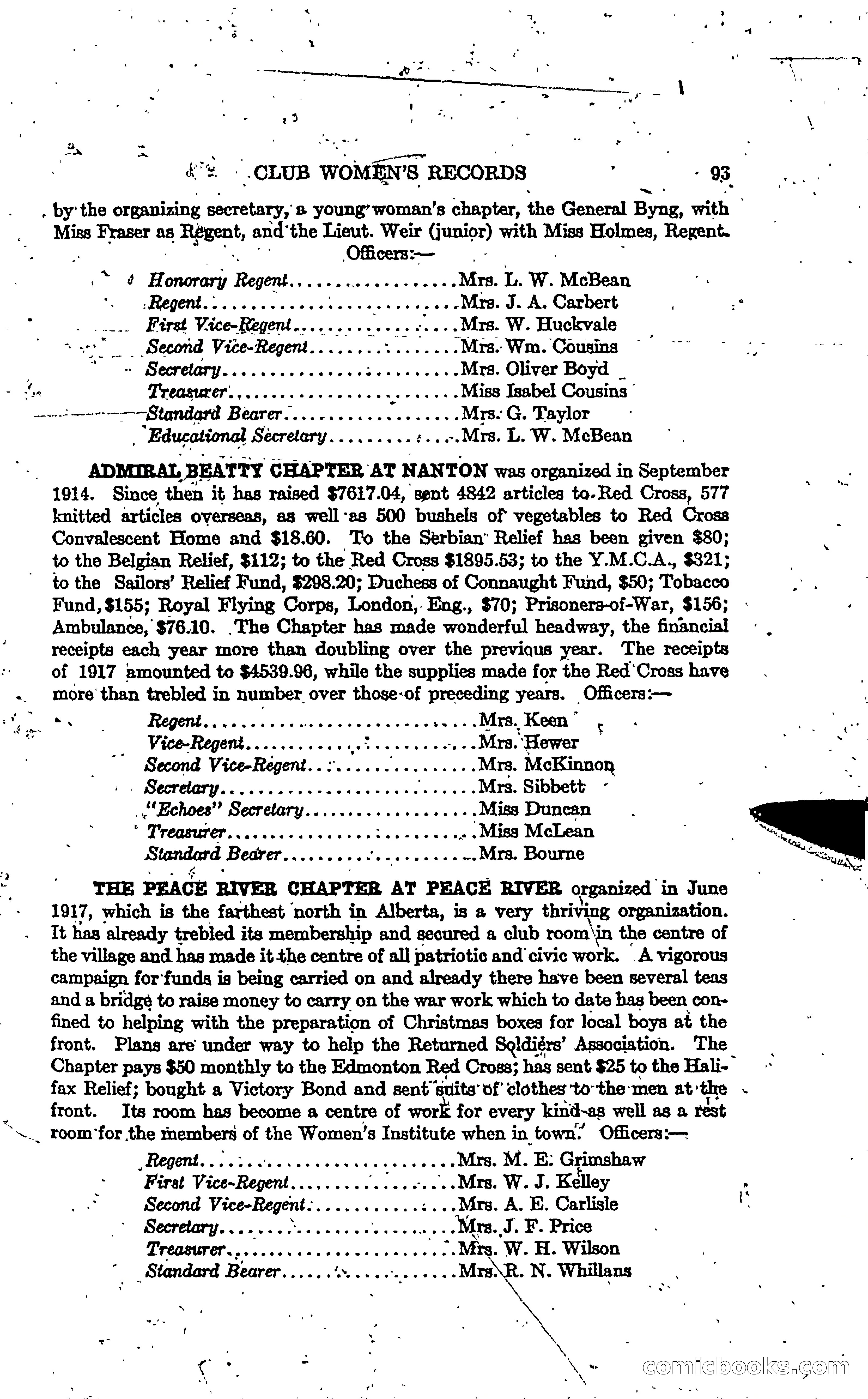 The Alberta Club Woman's Blue Book — page 95 of 132