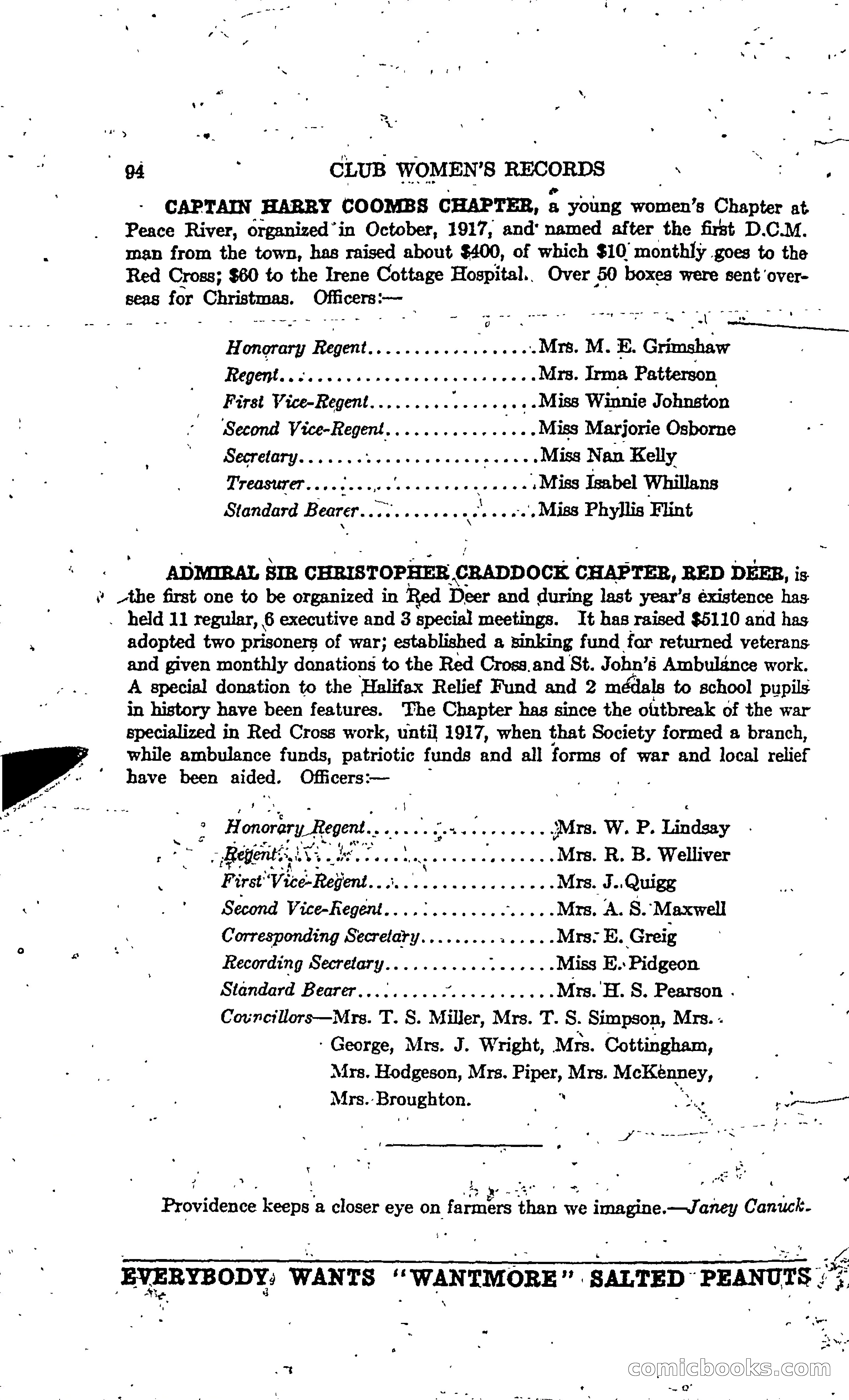 The Alberta Club Woman's Blue Book — page 96 of 132