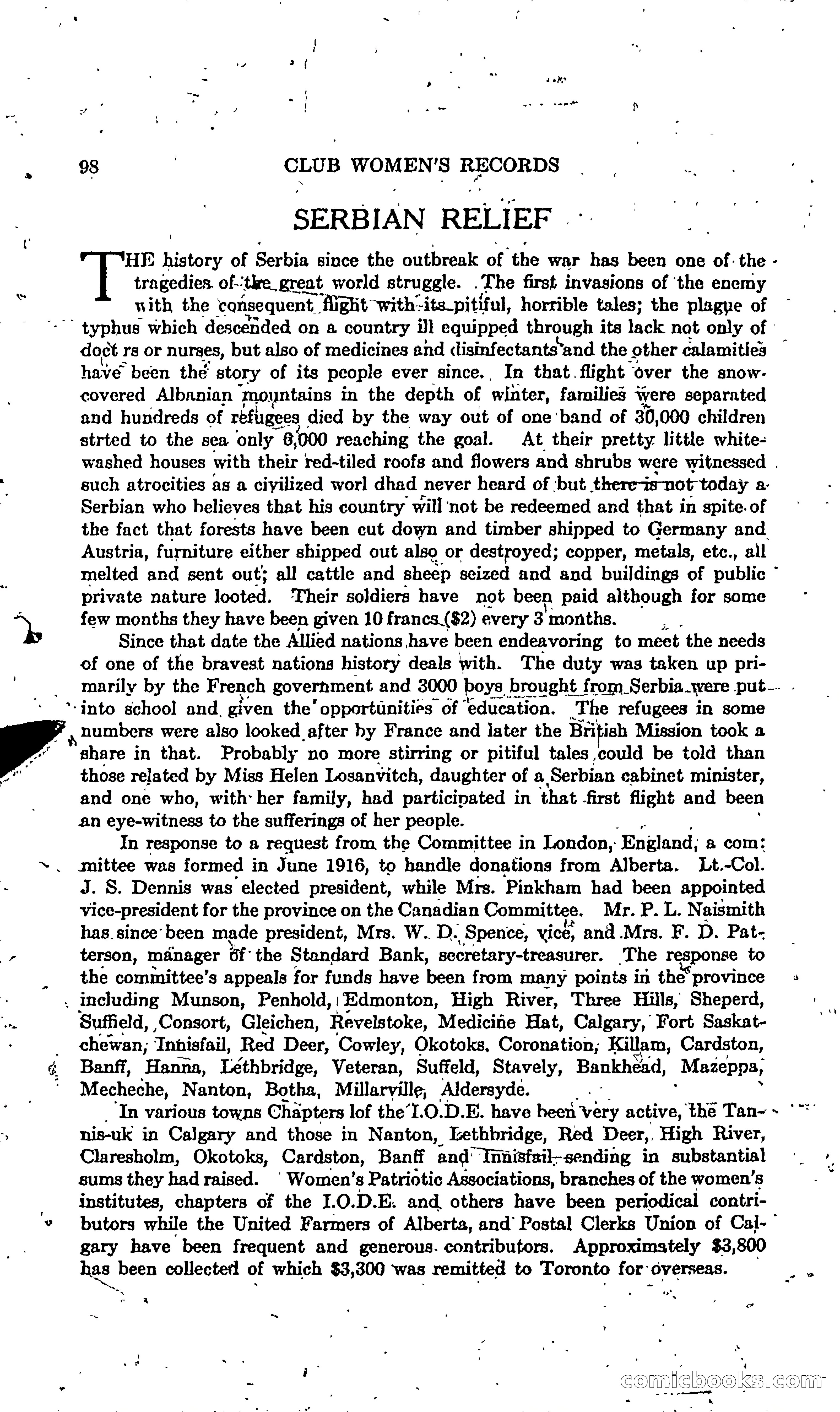 The Alberta Club Woman's Blue Book — page 100 of 132