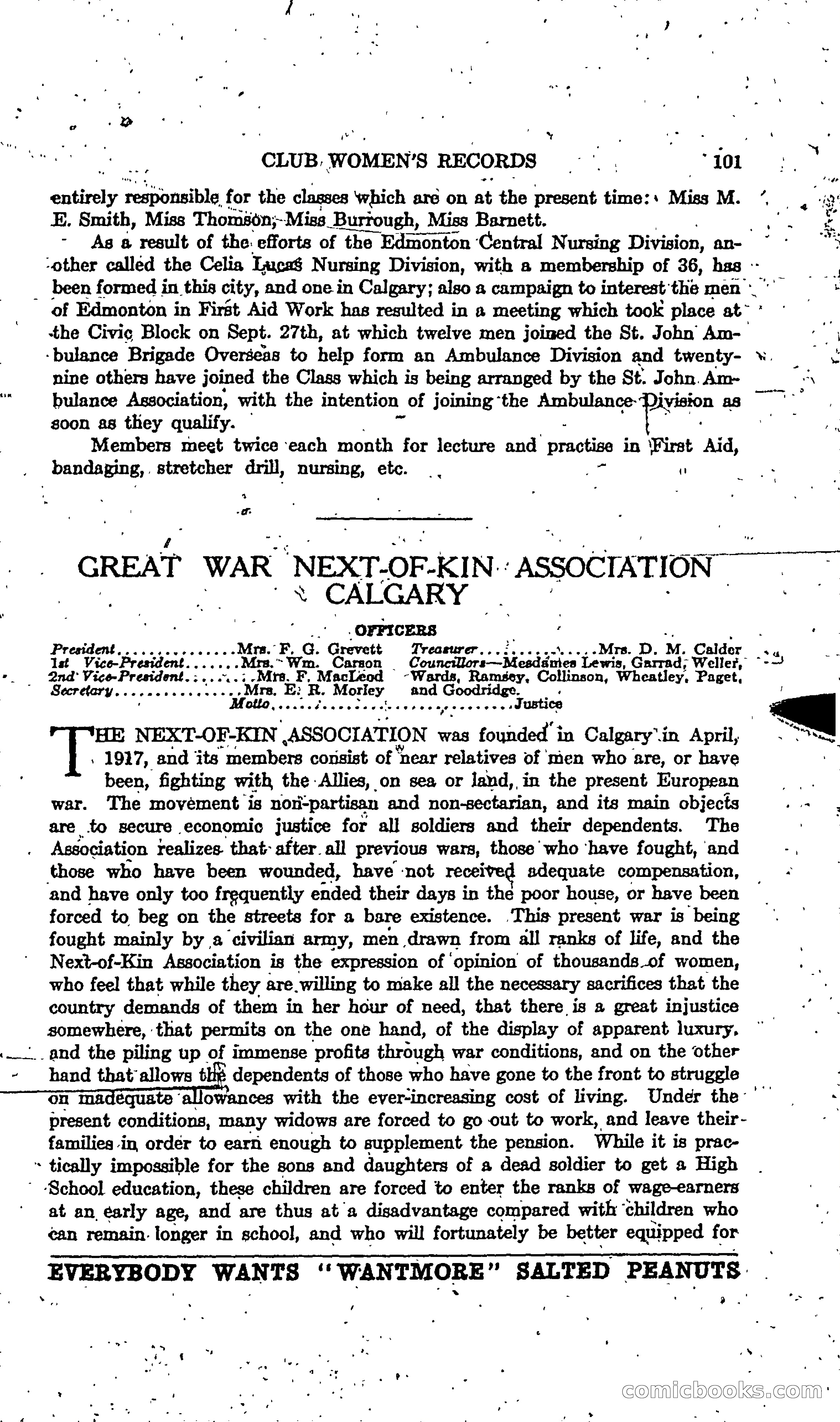 The Alberta Club Woman's Blue Book — page 103 of 132