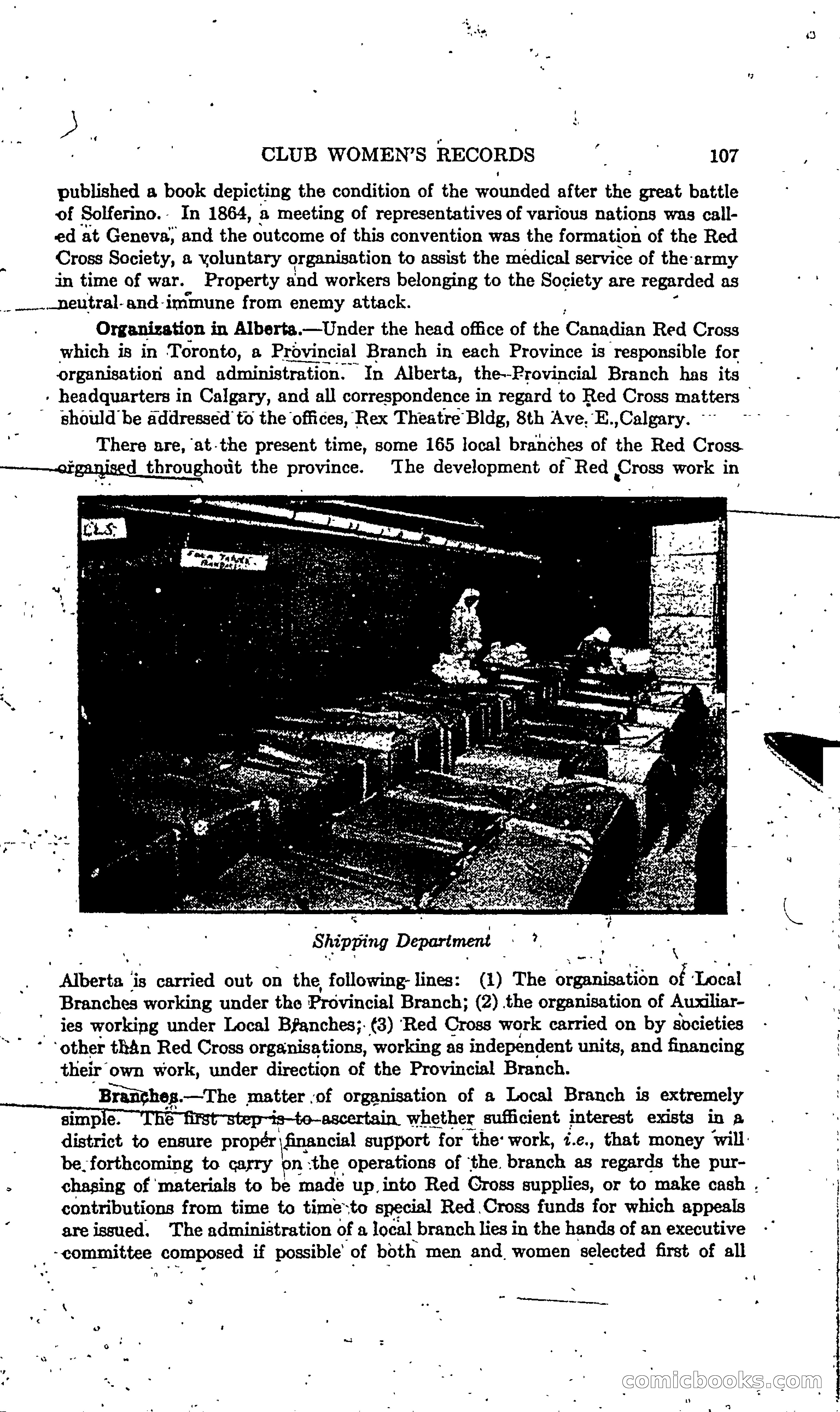 The Alberta Club Woman's Blue Book — page 109 of 132