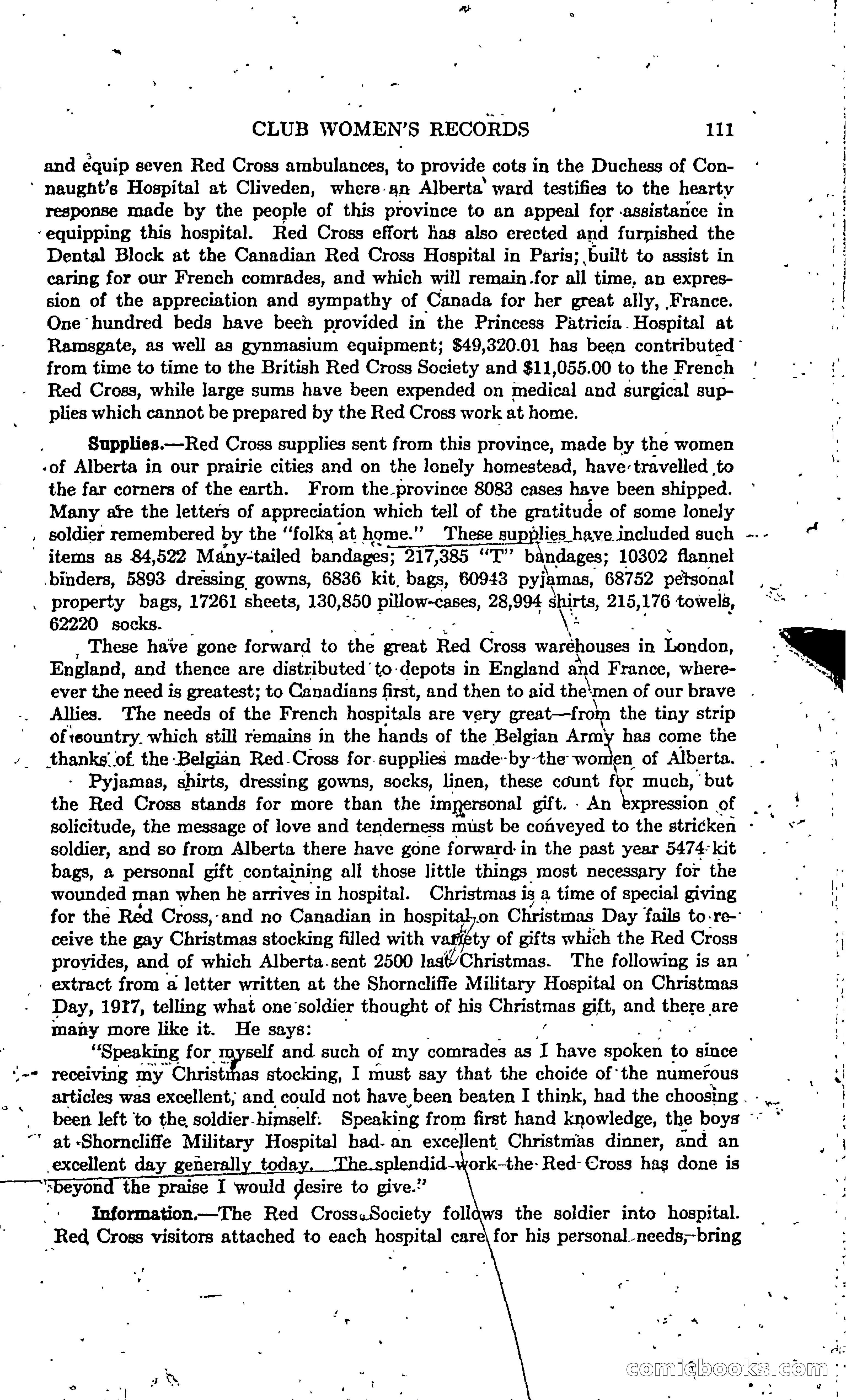 The Alberta Club Woman's Blue Book — page 113 of 132
