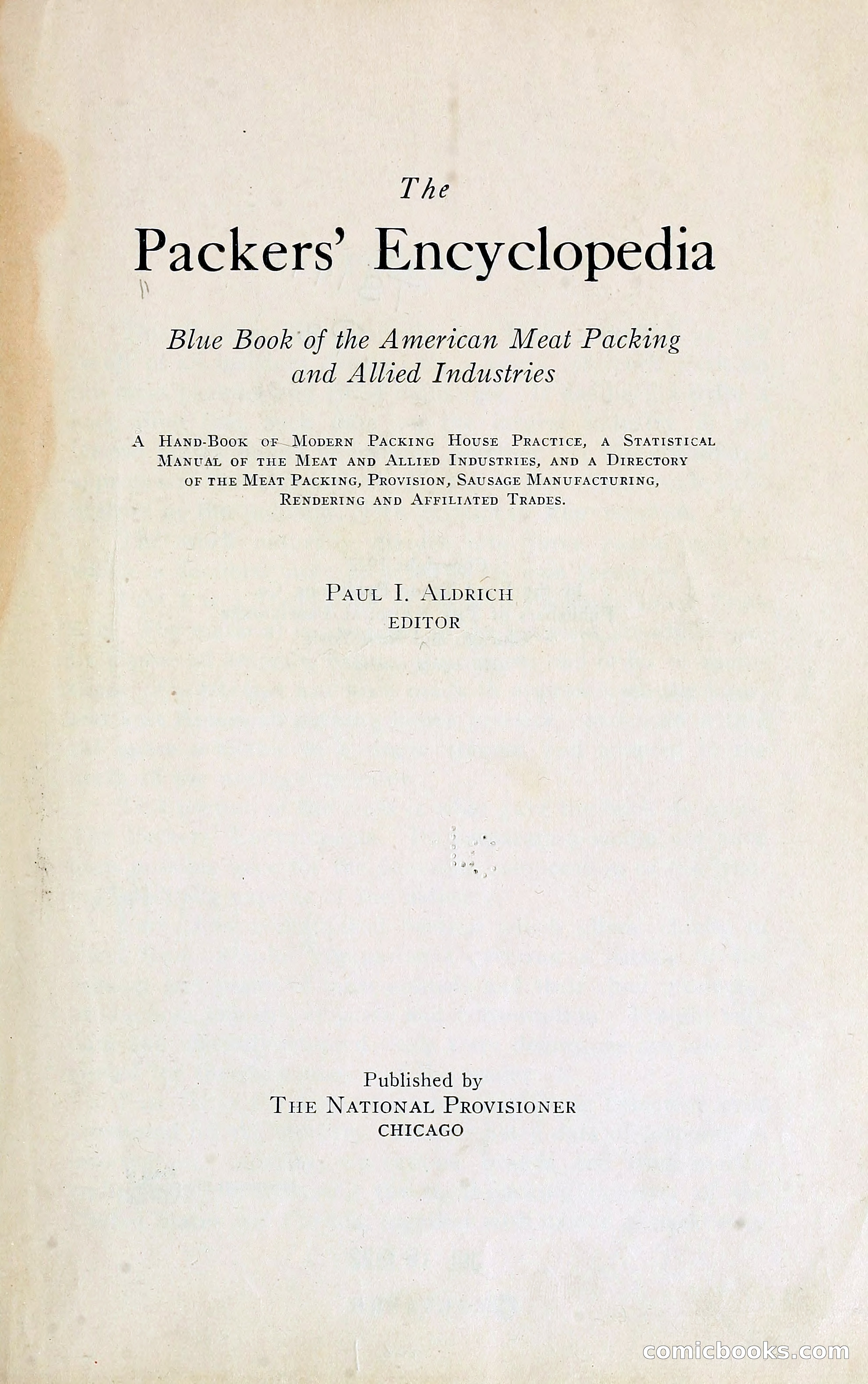 The Packers' Encyclopedia Blue Book — page 4 of 399