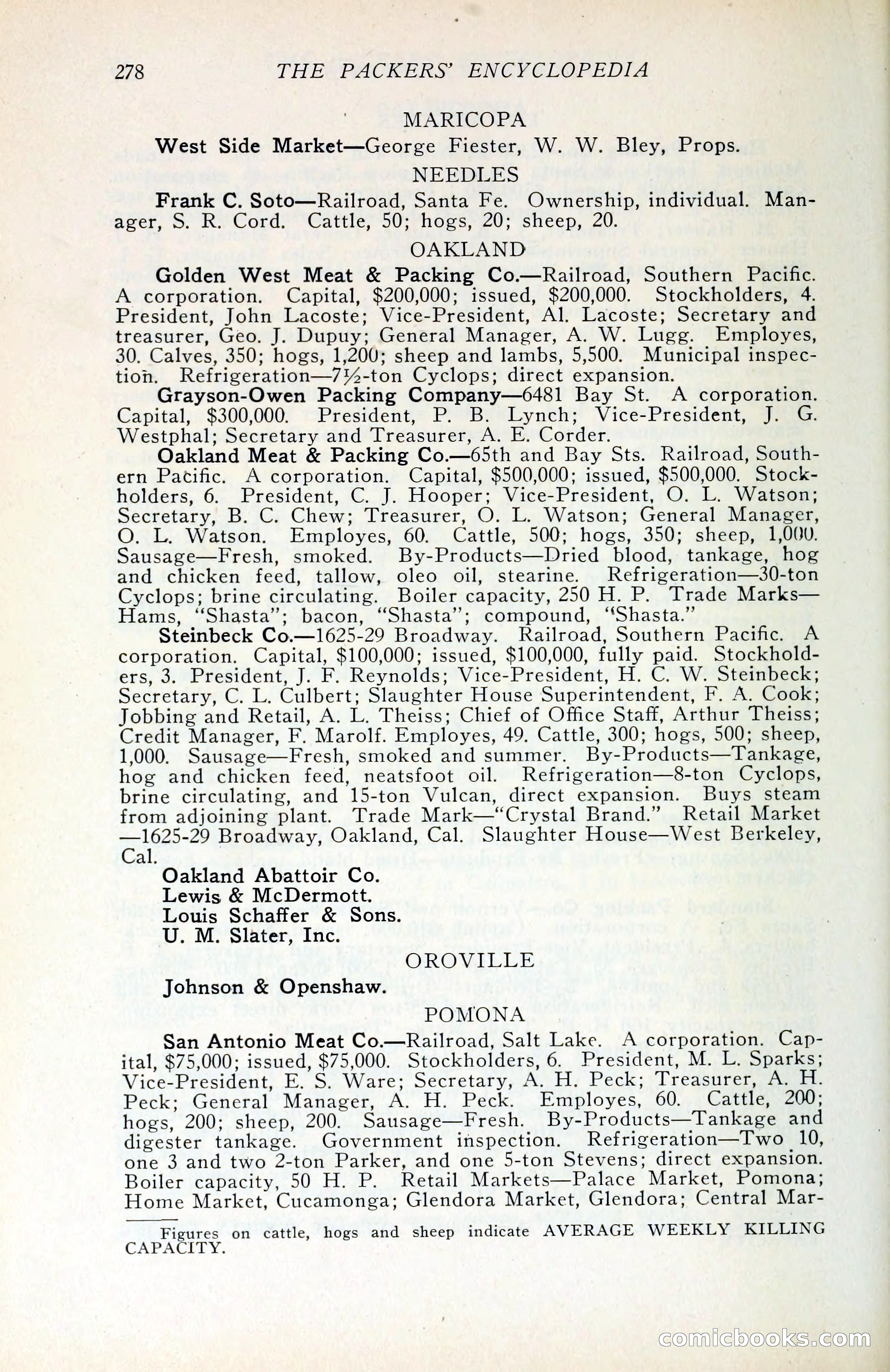 The Packers' Encyclopedia Blue Book — page 289 of 399