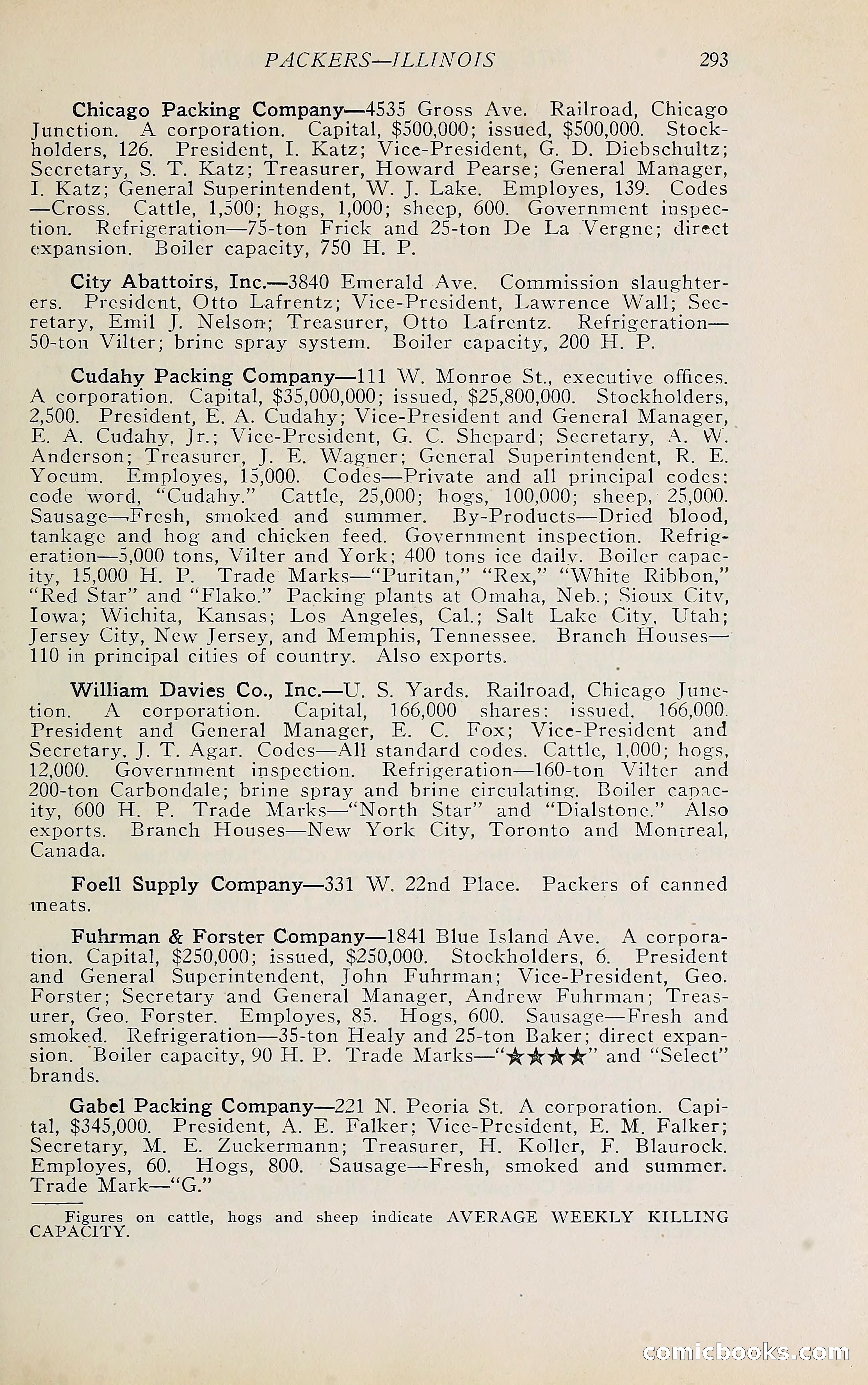 The Packers' Encyclopedia Blue Book — page 304 of 399
