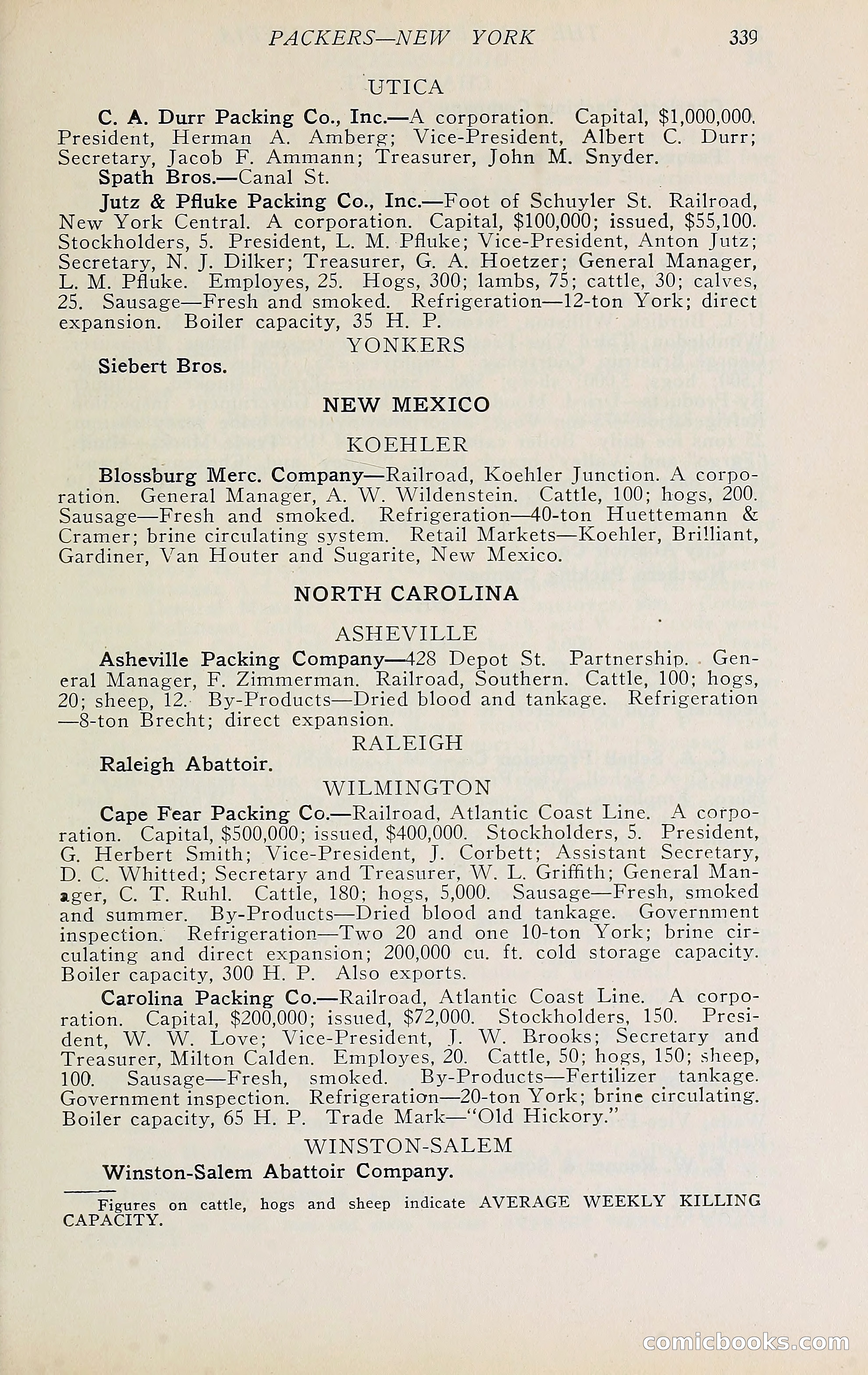 The Packers' Encyclopedia Blue Book — page 350 of 399
