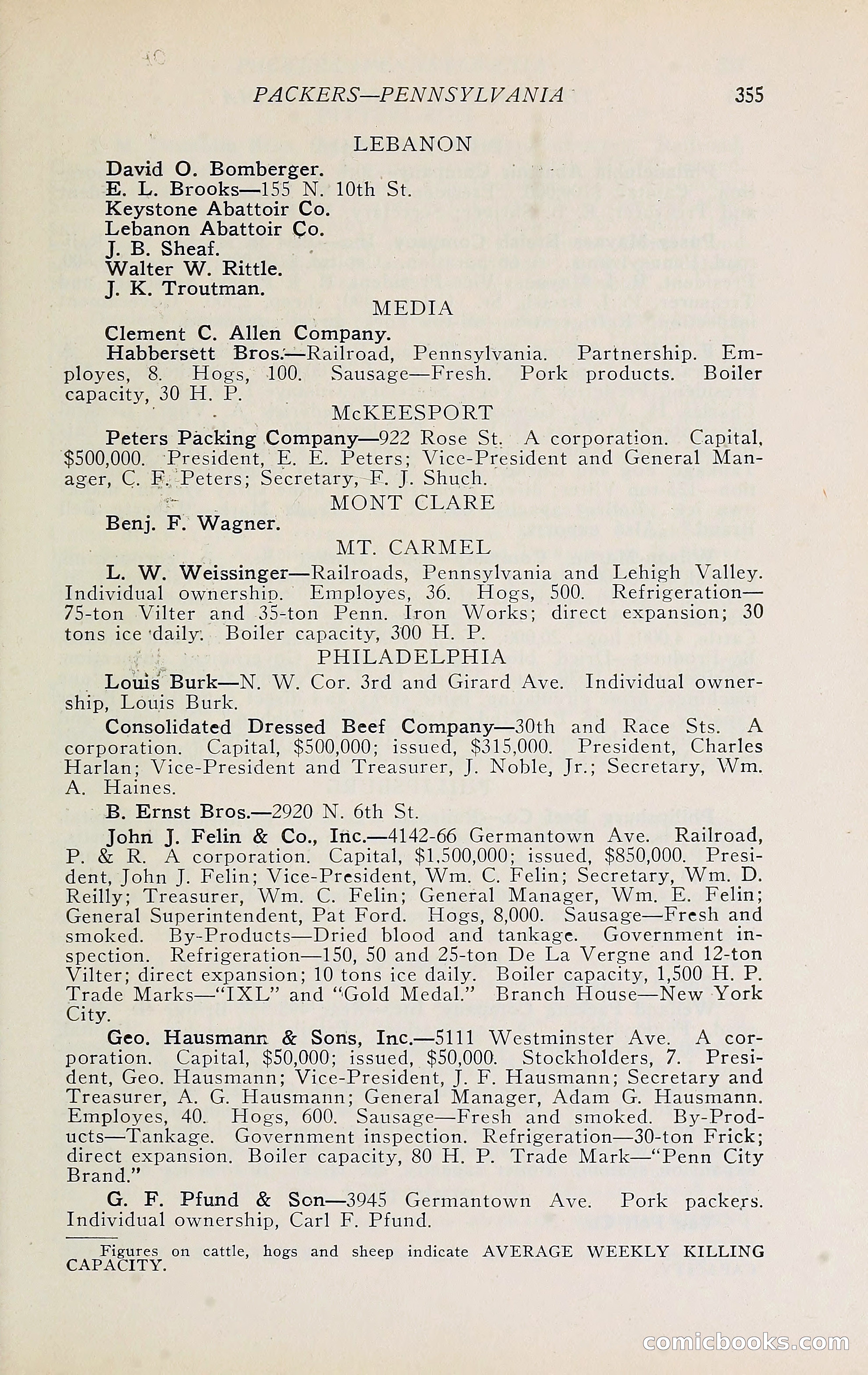 The Packers' Encyclopedia Blue Book — page 366 of 399