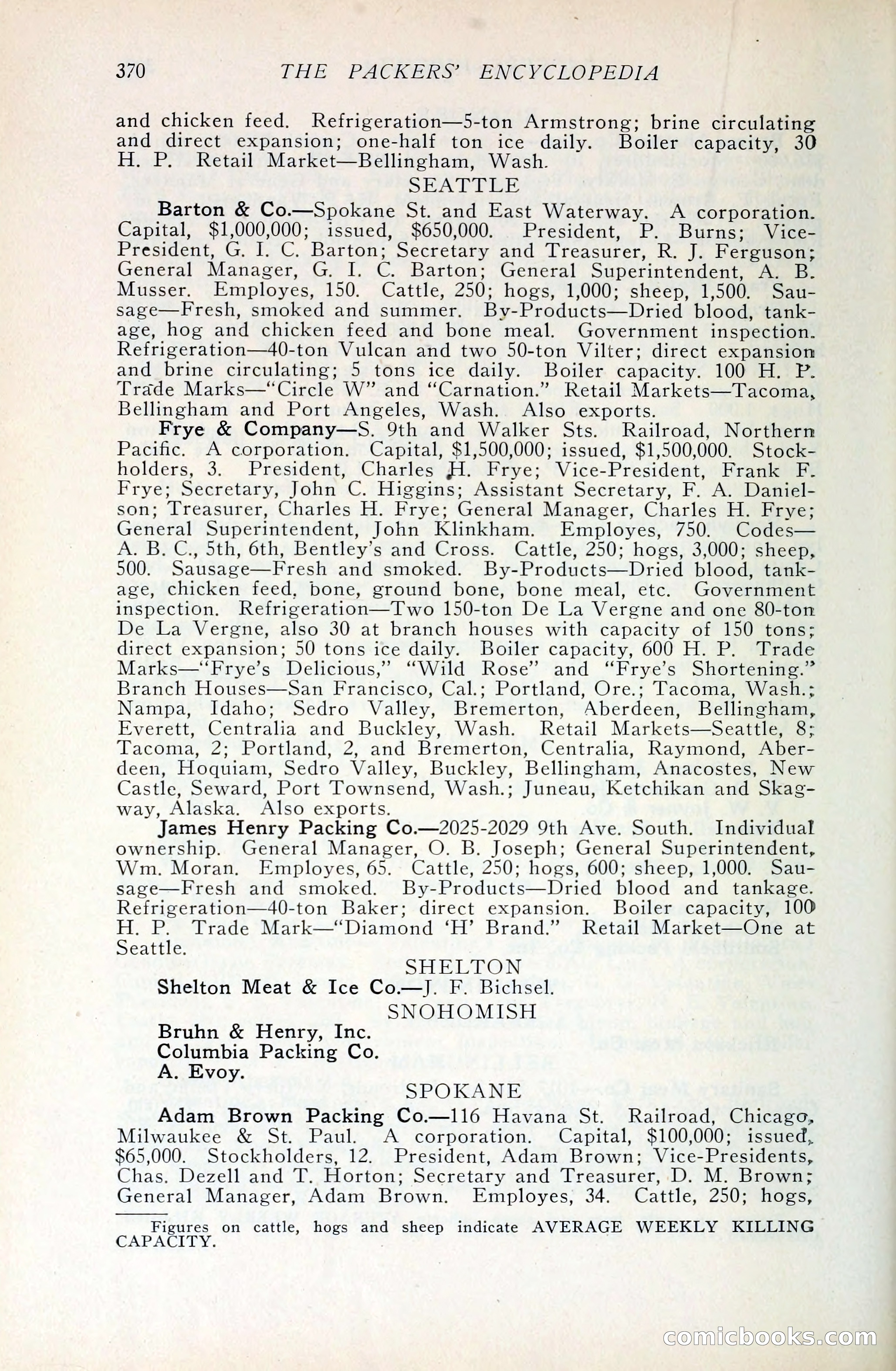 The Packers' Encyclopedia Blue Book — page 381 of 399