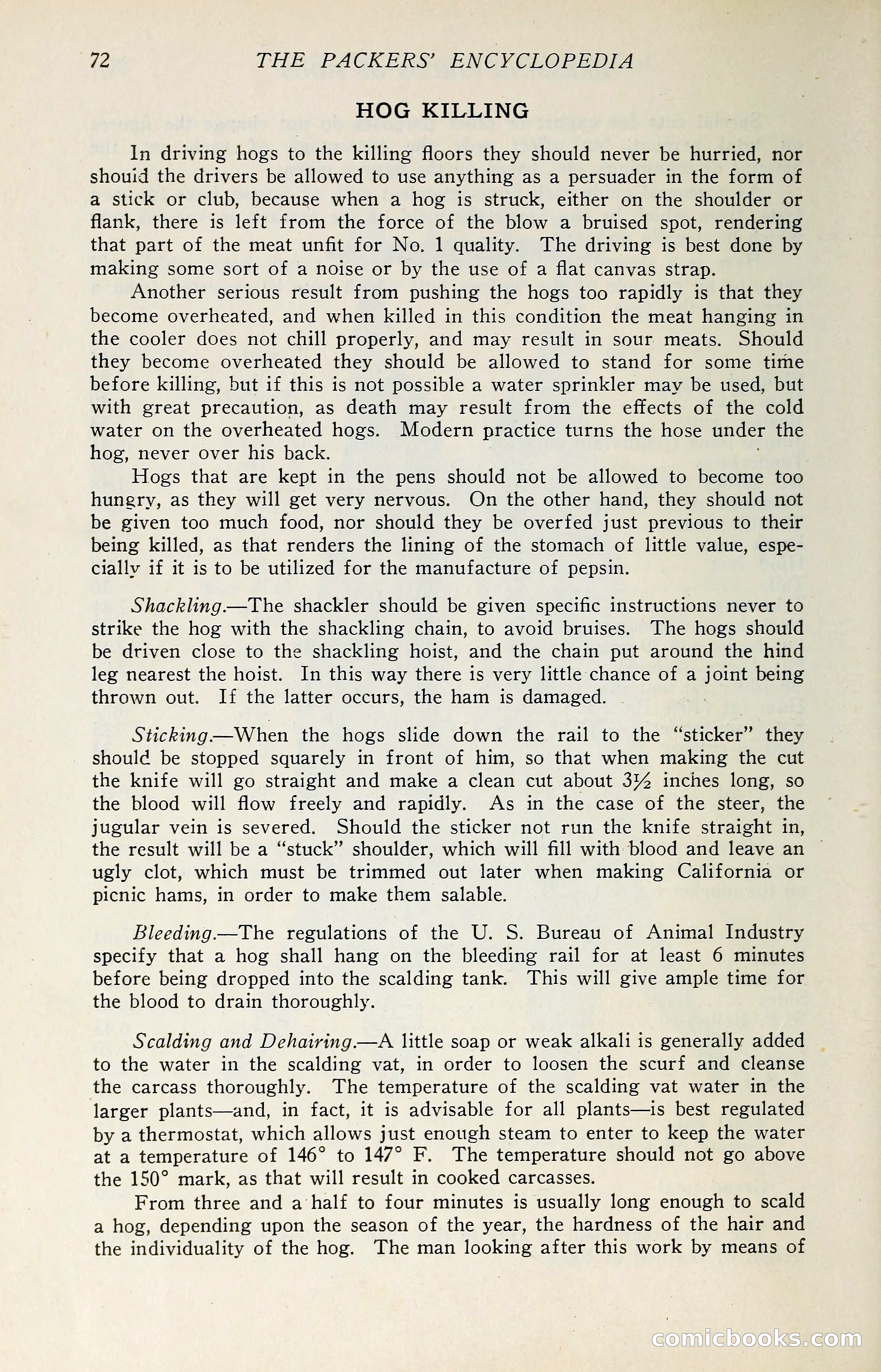 The Packers' Encyclopedia: Blue Book of the American Meat Packing and Allied Industries — page 87 of 399