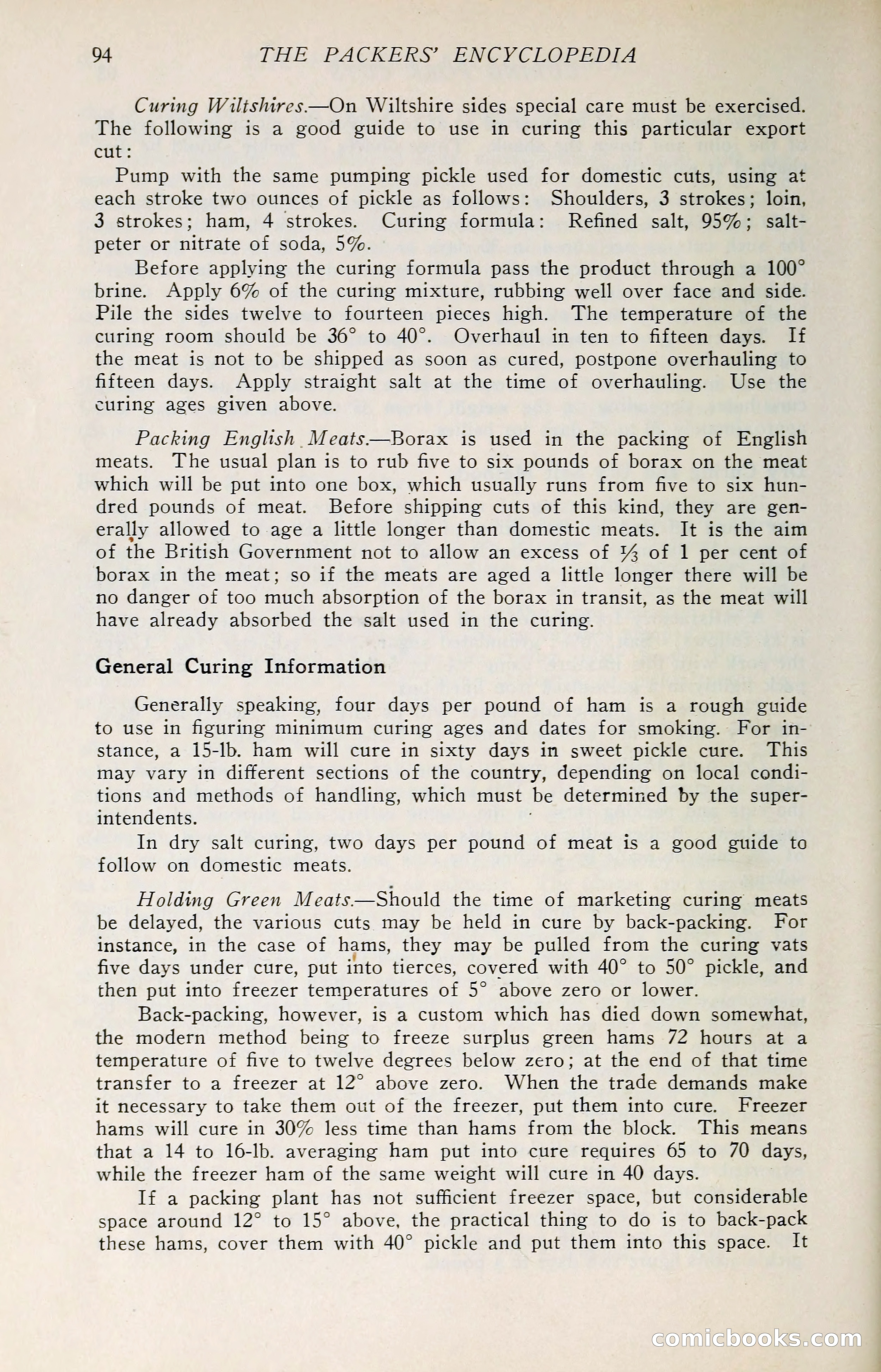 The Packers' Encyclopedia: Blue Book of the American Meat Packing and Allied Industries — page 109 of 399