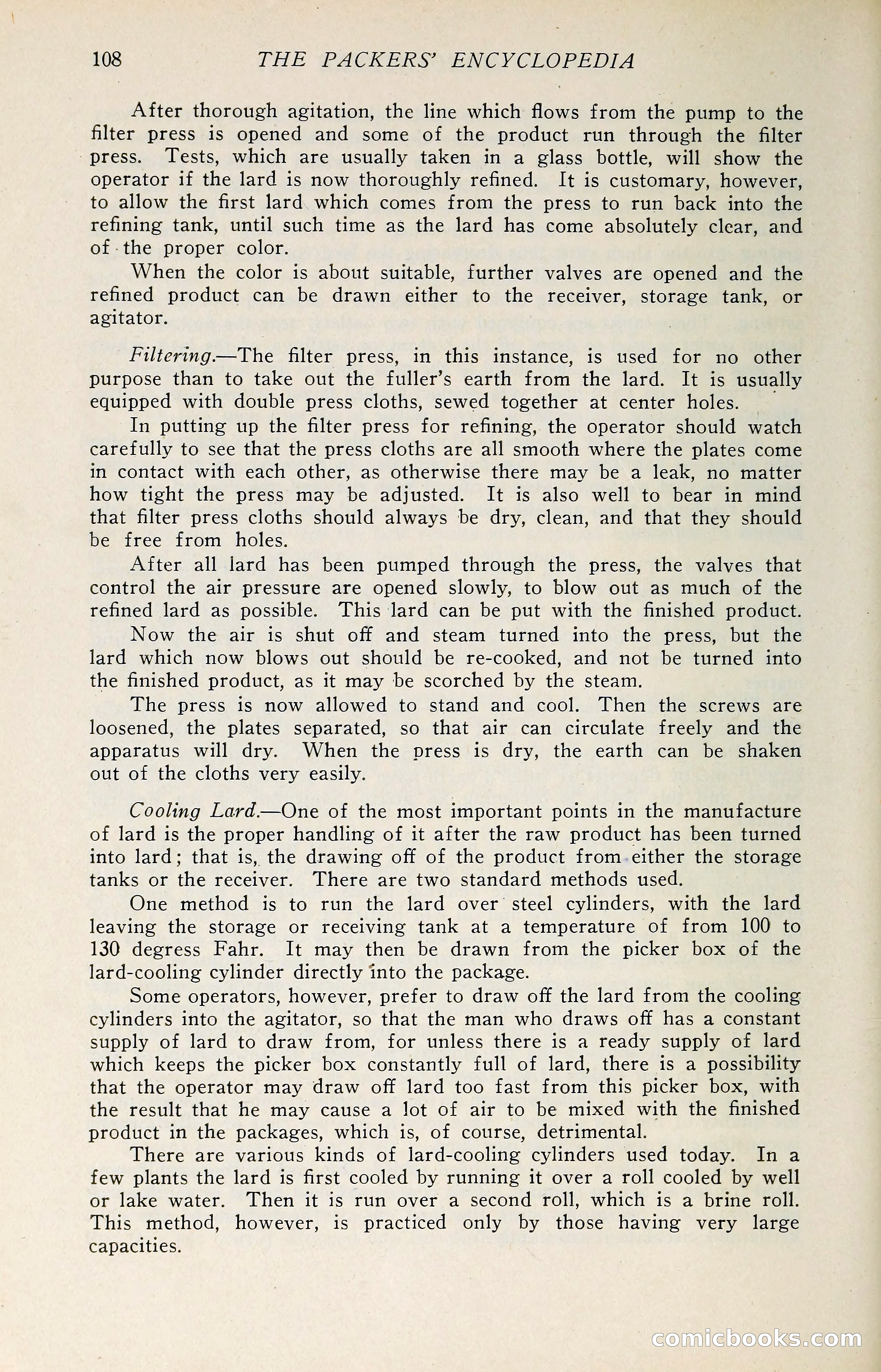 The Packers' Encyclopedia: Blue Book of the American Meat Packing and Allied Industries — page 123 of 399