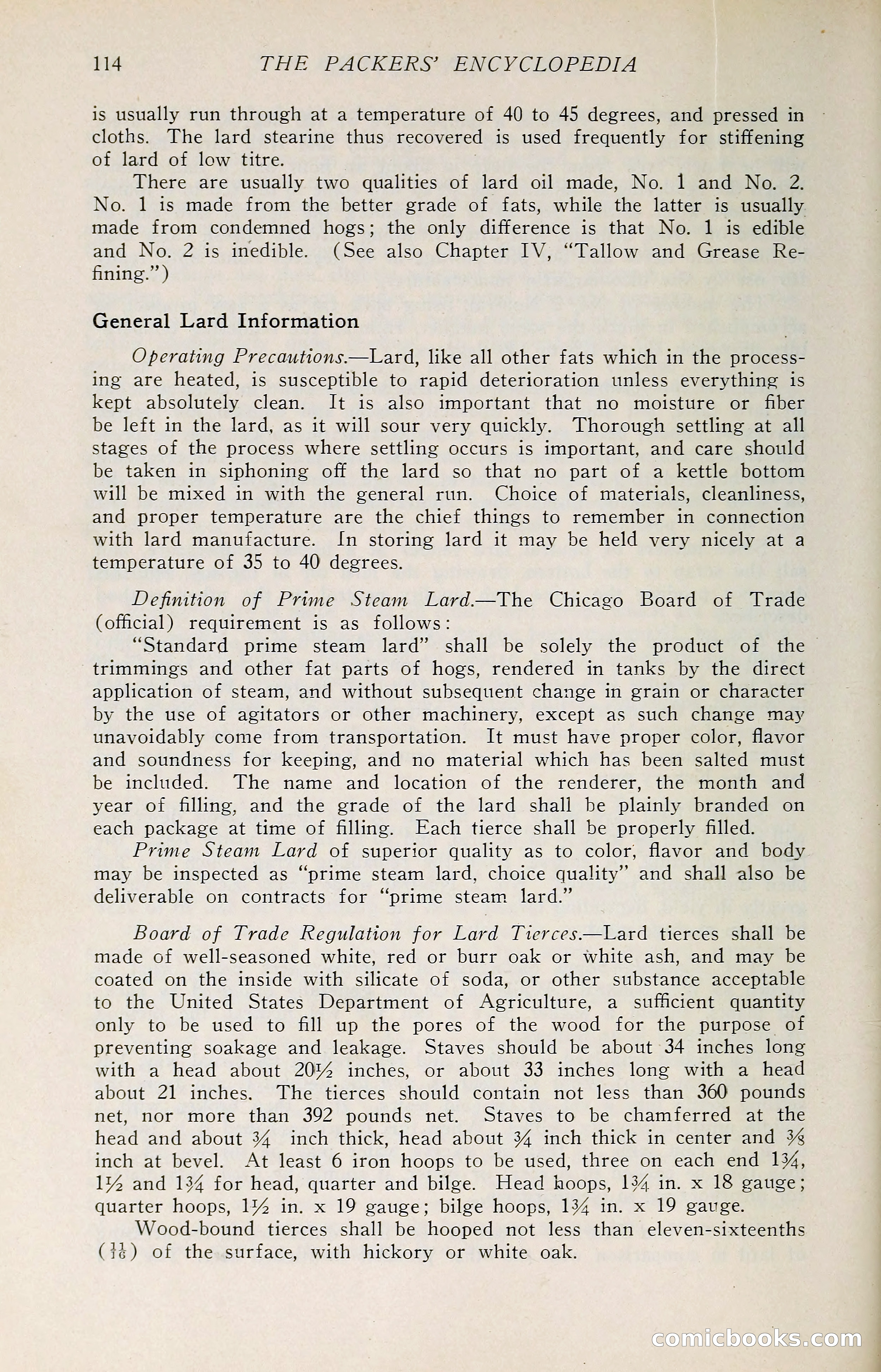 The Packers' Encyclopedia: Blue Book of the American Meat Packing and Allied Industries — page 129 of 399