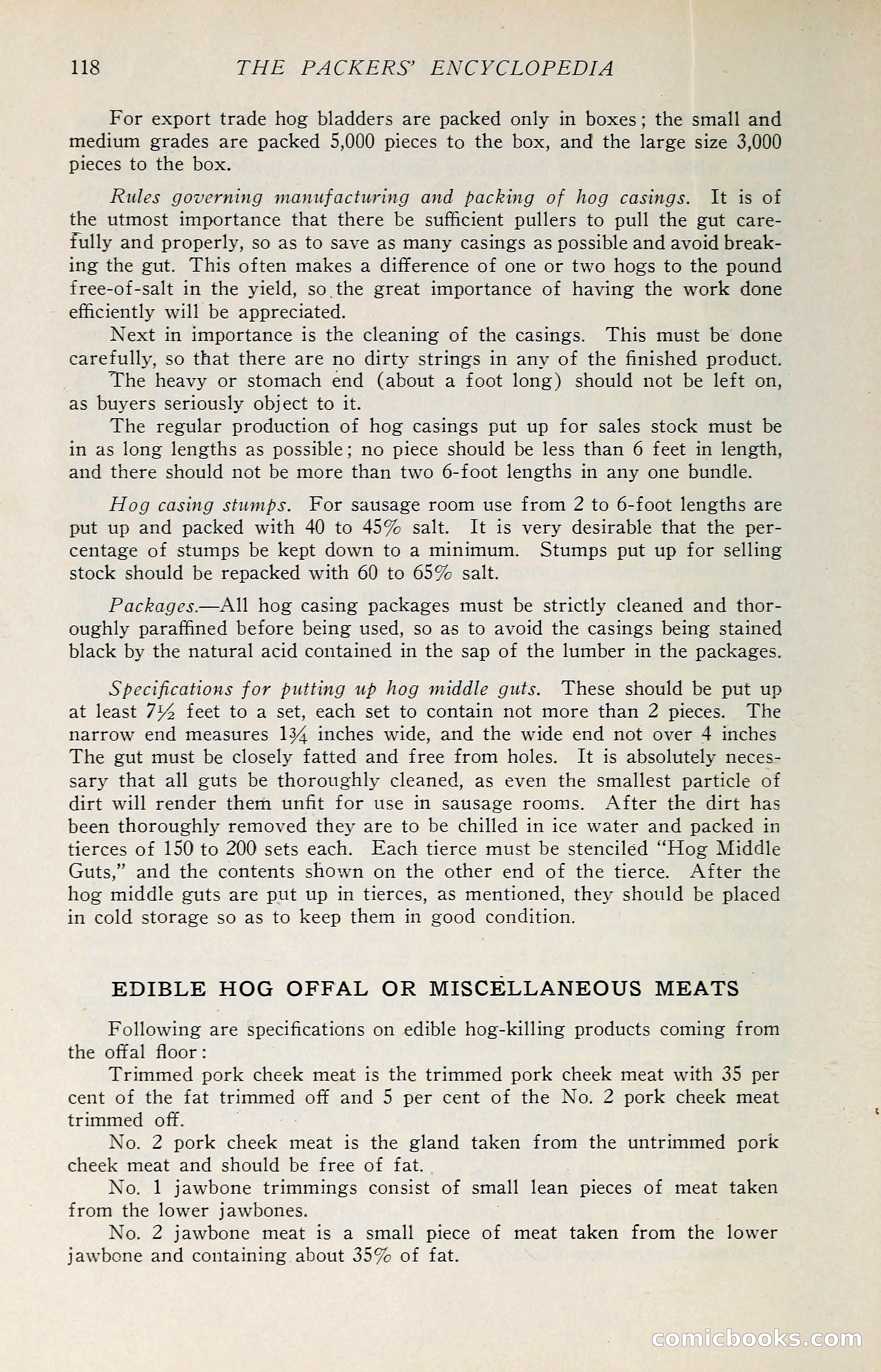 The Packers' Encyclopedia: Blue Book of the American Meat Packing and Allied Industries — page 133 of 399