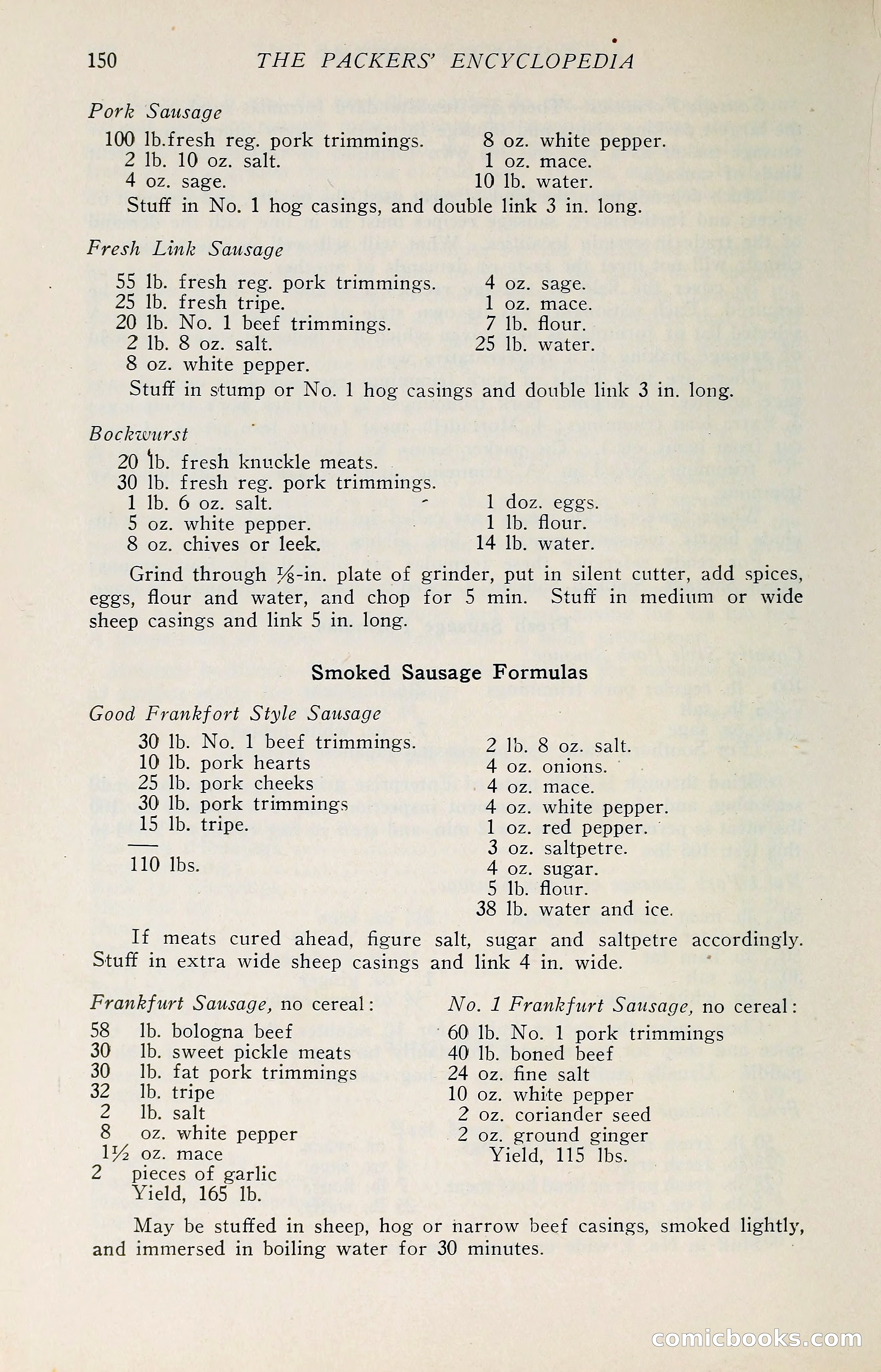 The Packers' Encyclopedia: Blue Book of the American Meat Packing and Allied Industries — page 165 of 399