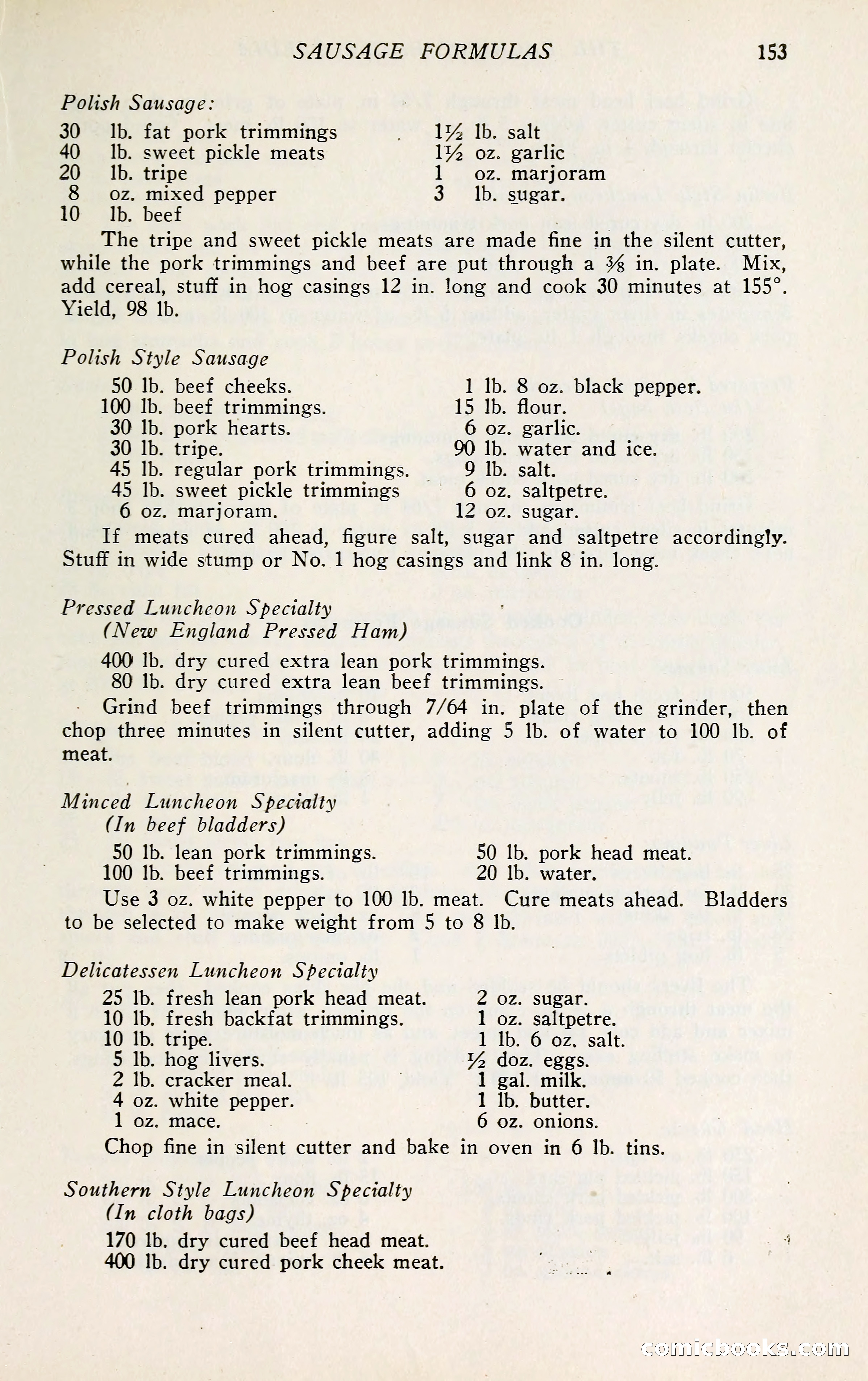 The Packers' Encyclopedia: Blue Book of the American Meat Packing and Allied Industries — page 168 of 399