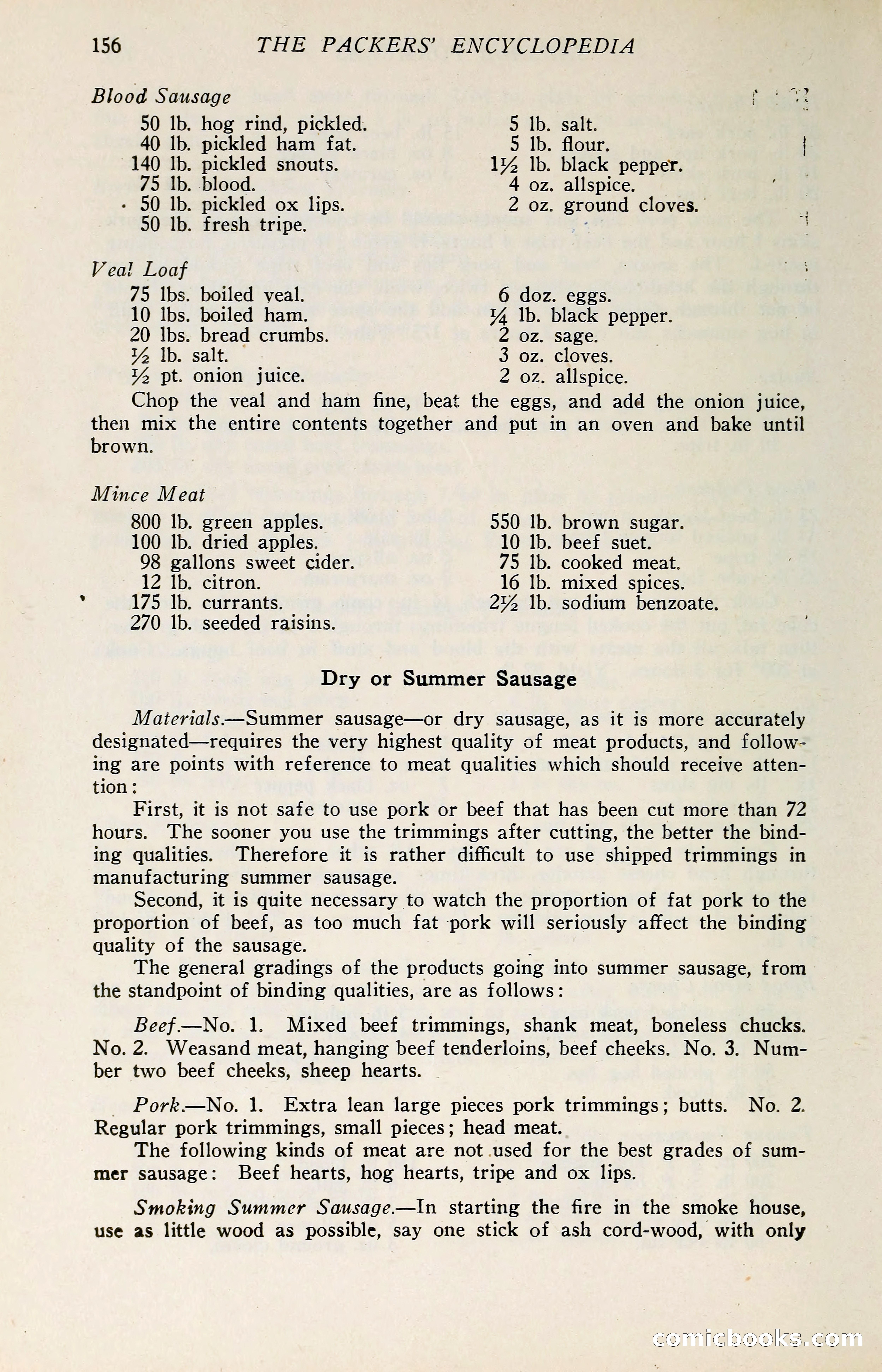 The Packers' Encyclopedia: Blue Book of the American Meat Packing and Allied Industries — page 171 of 399