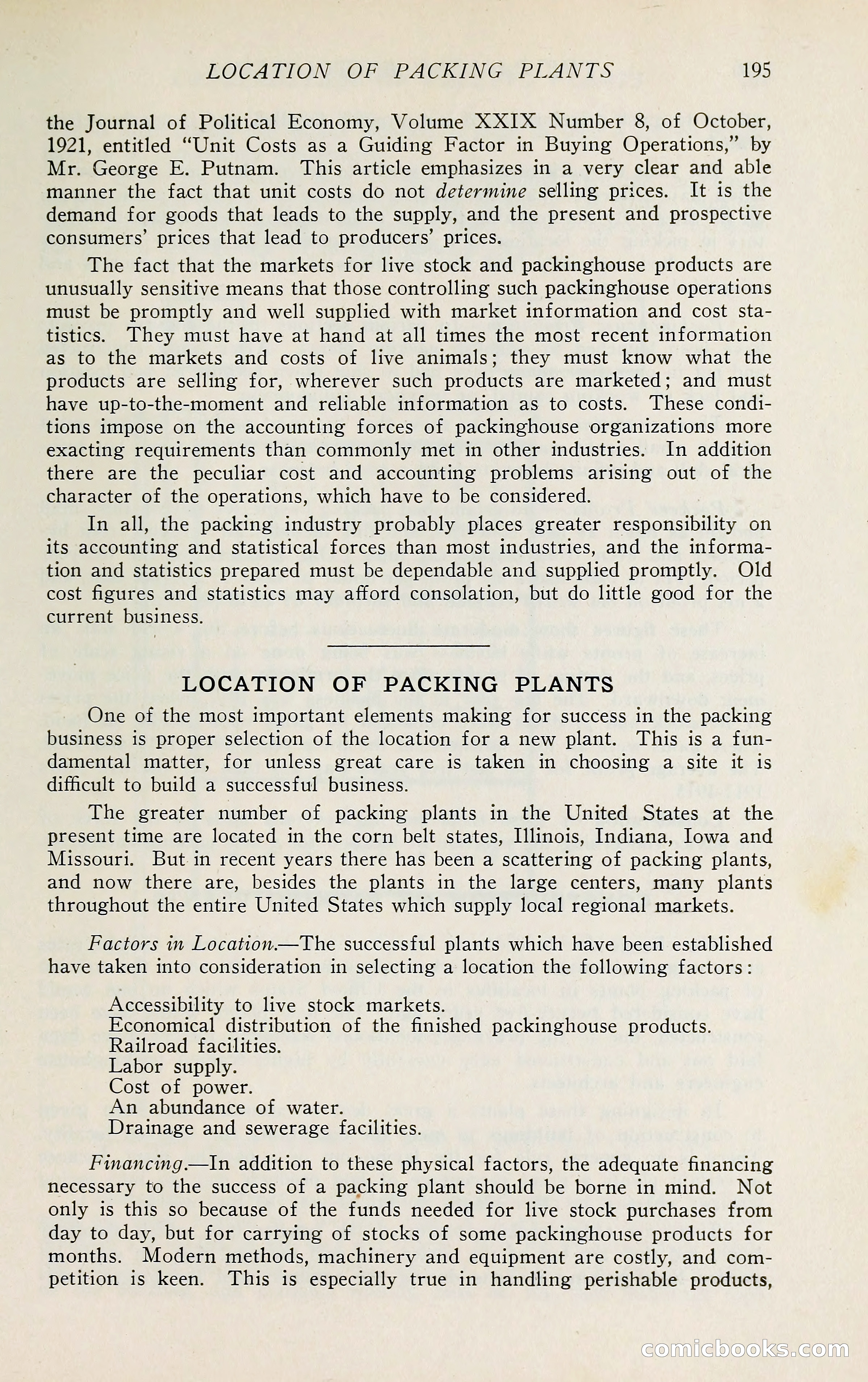 The Packers' Encyclopedia: Blue Book of the American Meat Packing and Allied Industries — page 210 of 399