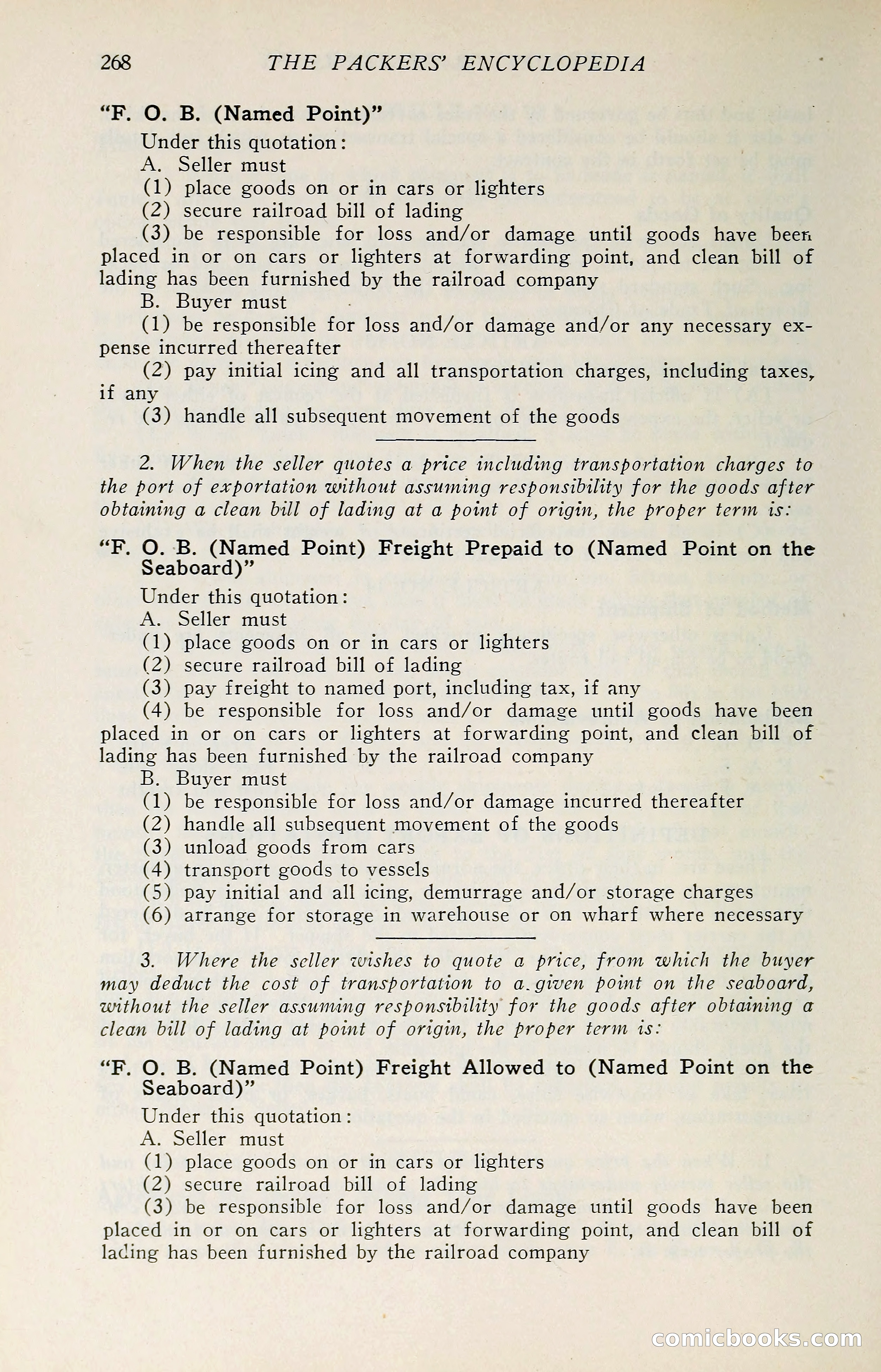 The Packers' Encyclopedia: Blue Book of the American Meat Packing and Allied Industries — page 283 of 399
