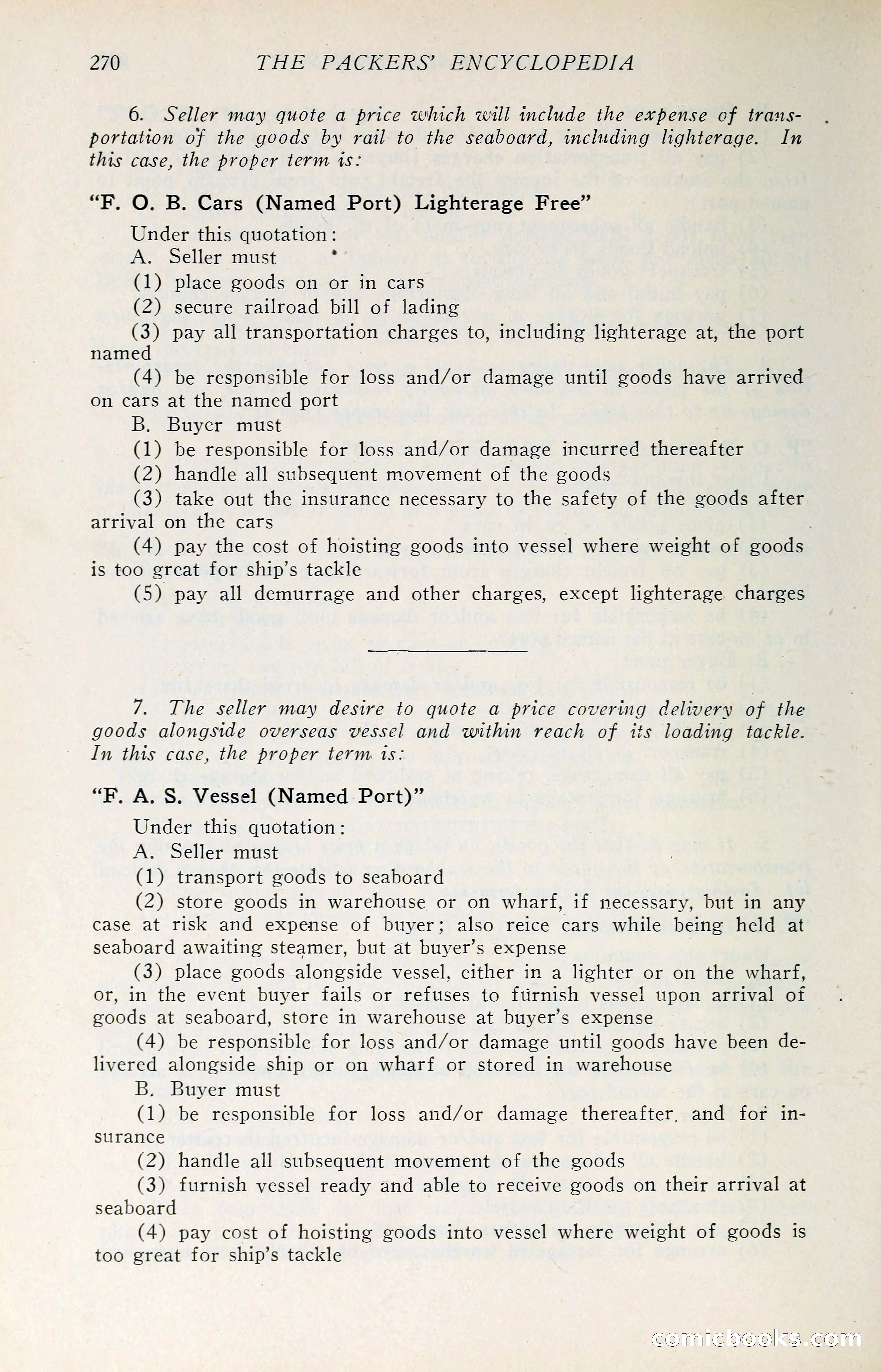 The Packers' Encyclopedia: Blue Book of the American Meat Packing and Allied Industries — page 285 of 399