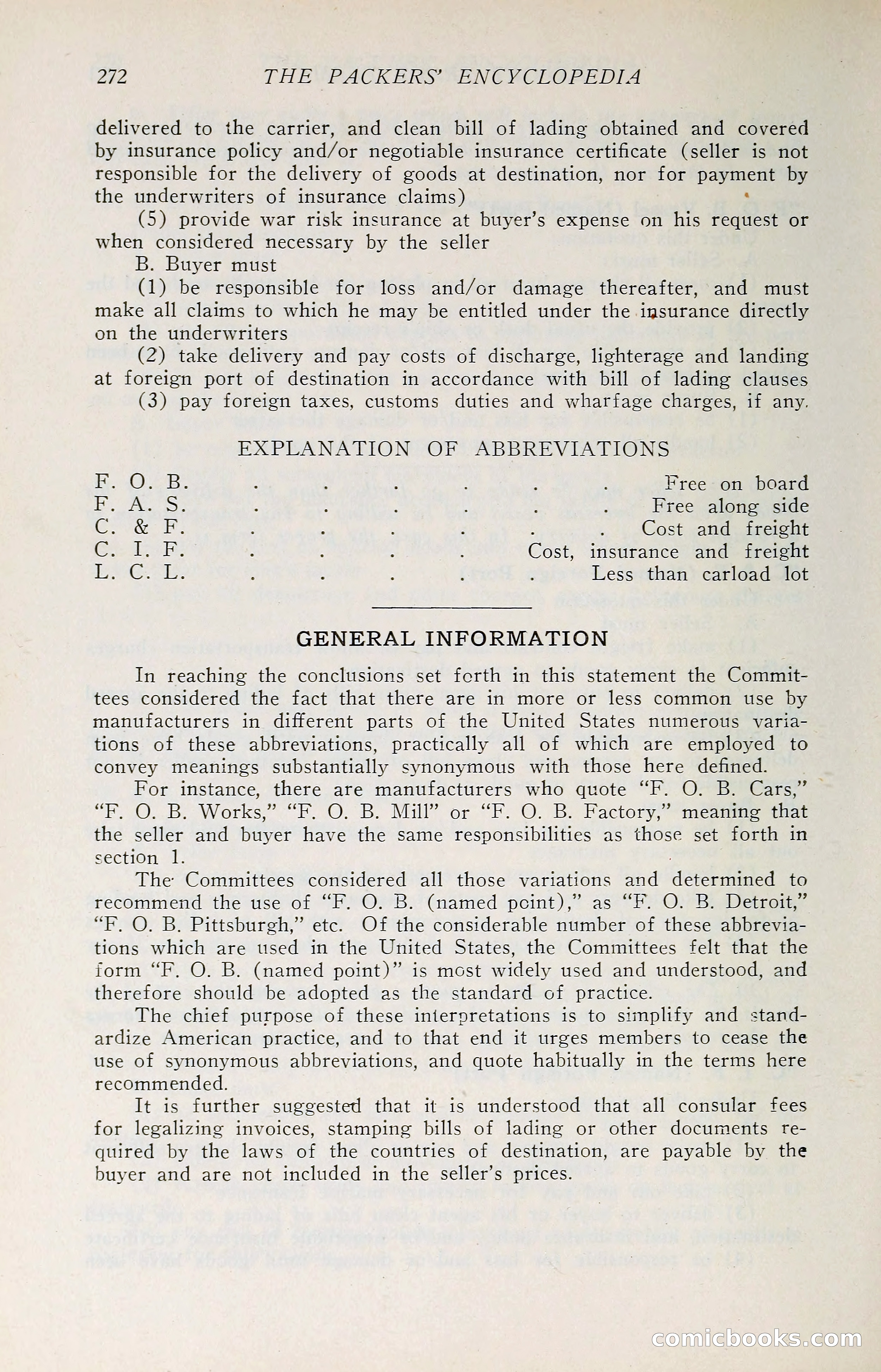 The Packers' Encyclopedia: Blue Book of the American Meat Packing and Allied Industries — page 287 of 399