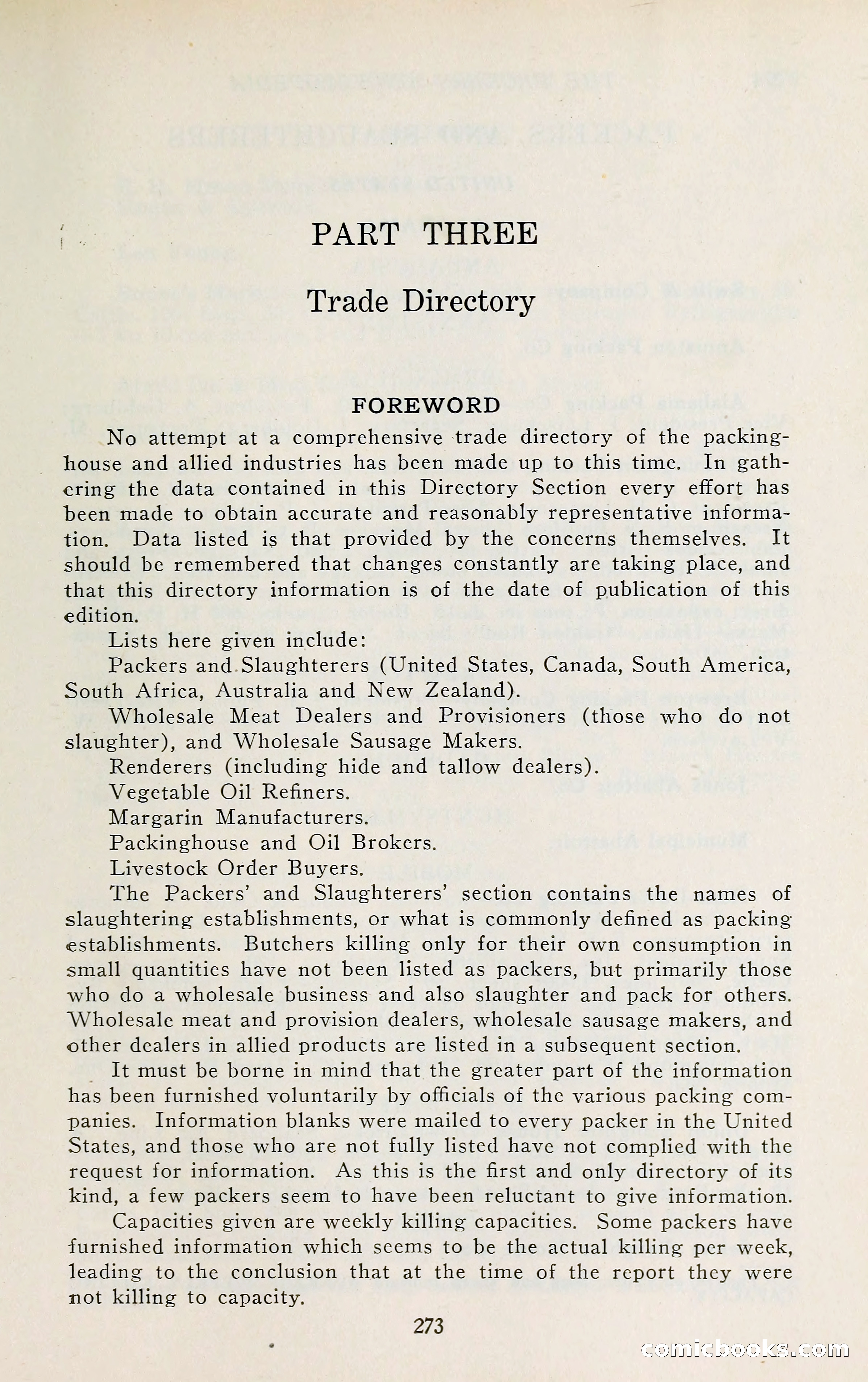 The Packers' Encyclopedia: Blue Book of the American Meat Packing and Allied Industries — page 288 of 399