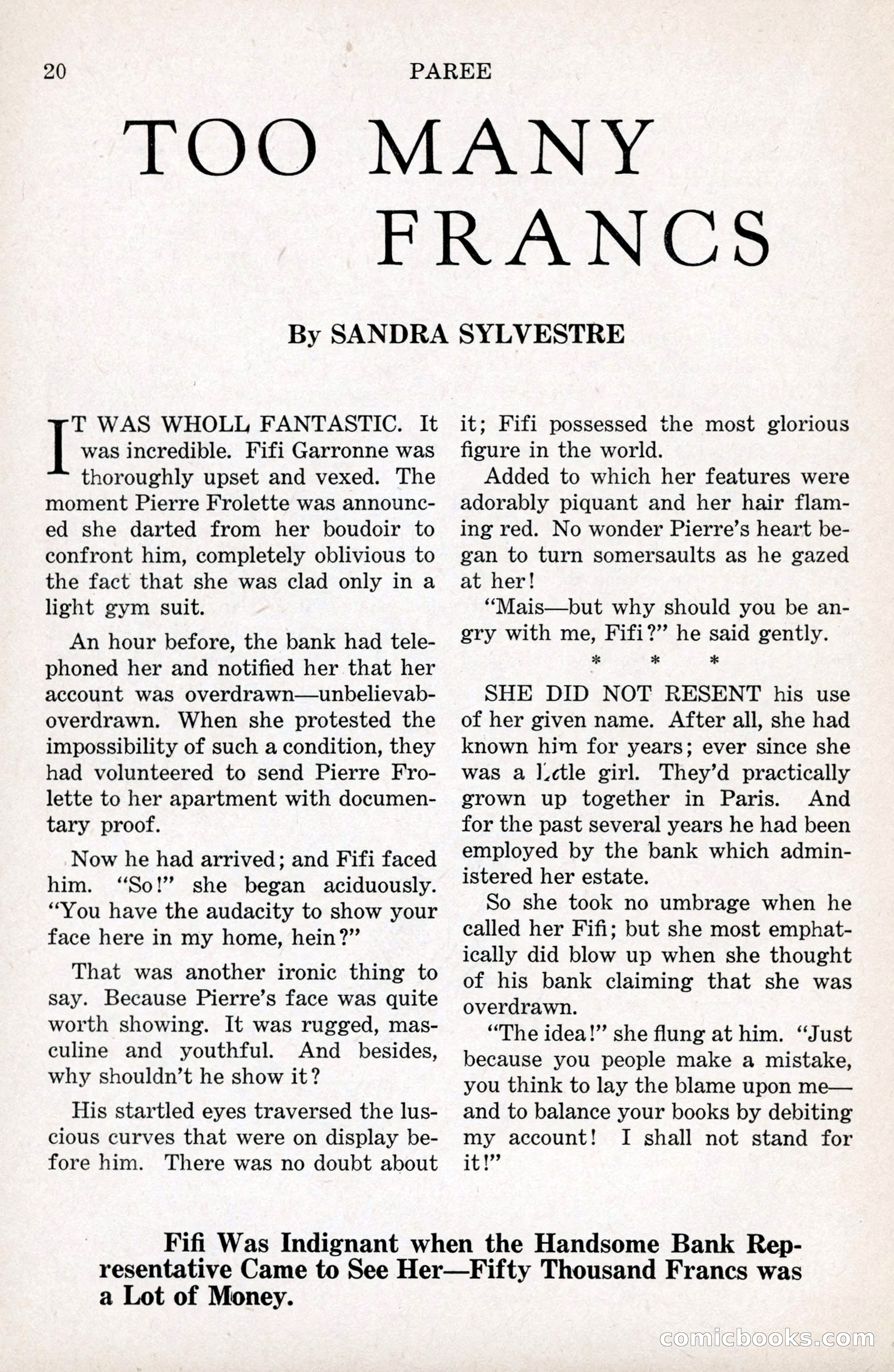 Paree, Vol. 1, No. 2 — page 22 of 68