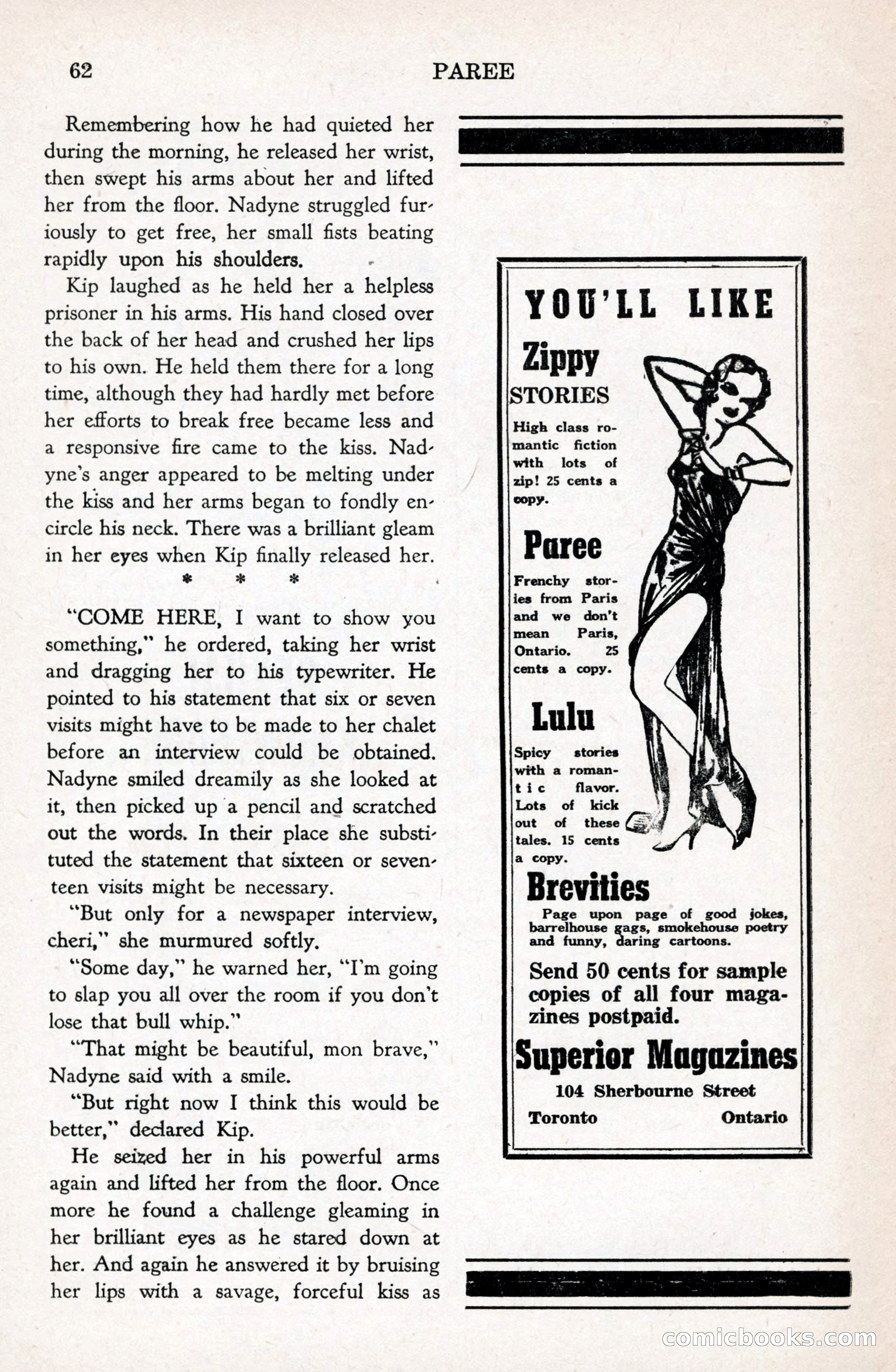 Paree, Vol. 1, No. 2 — page 64 of 68