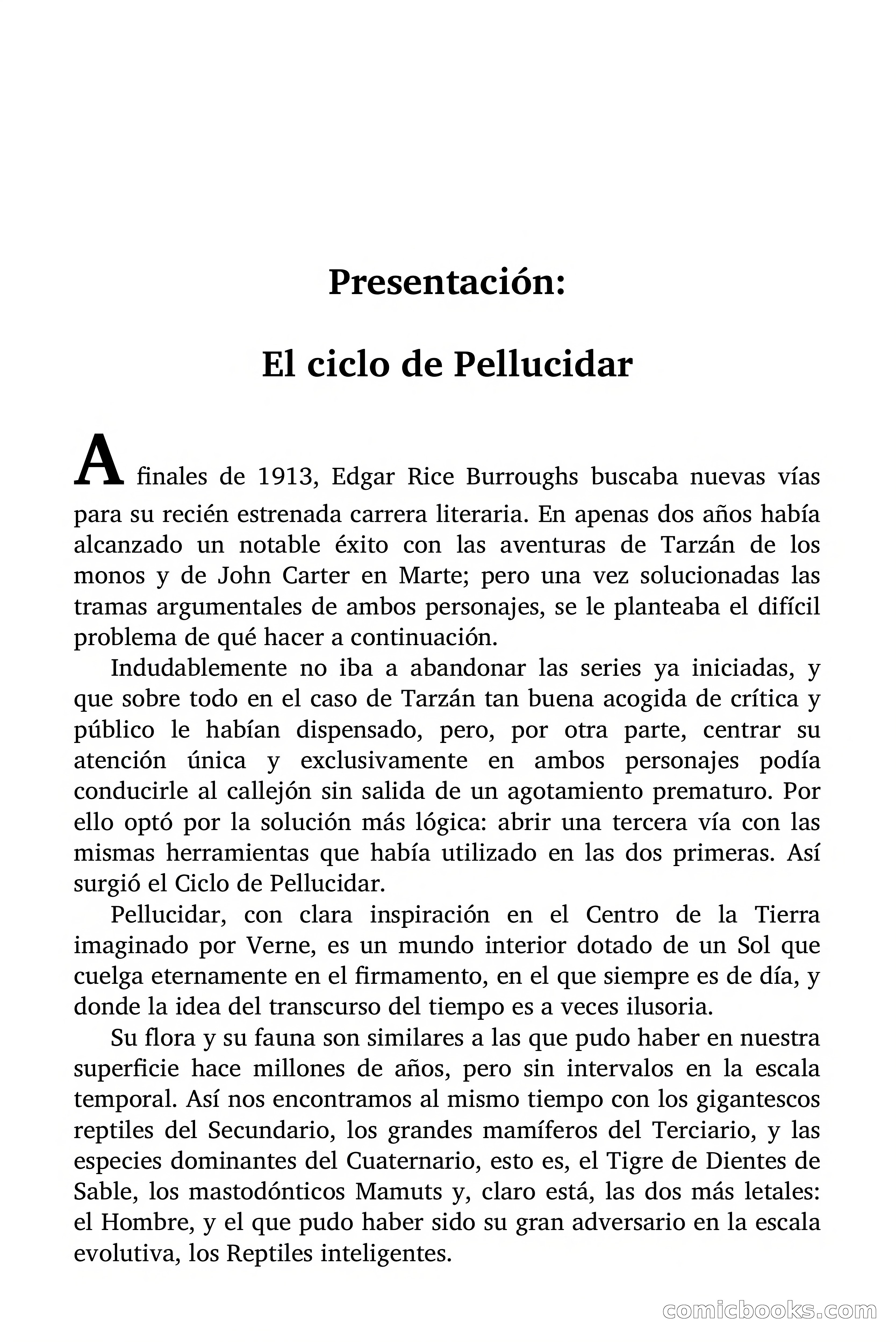 En el corazón de la Tierra — page 7 of 161