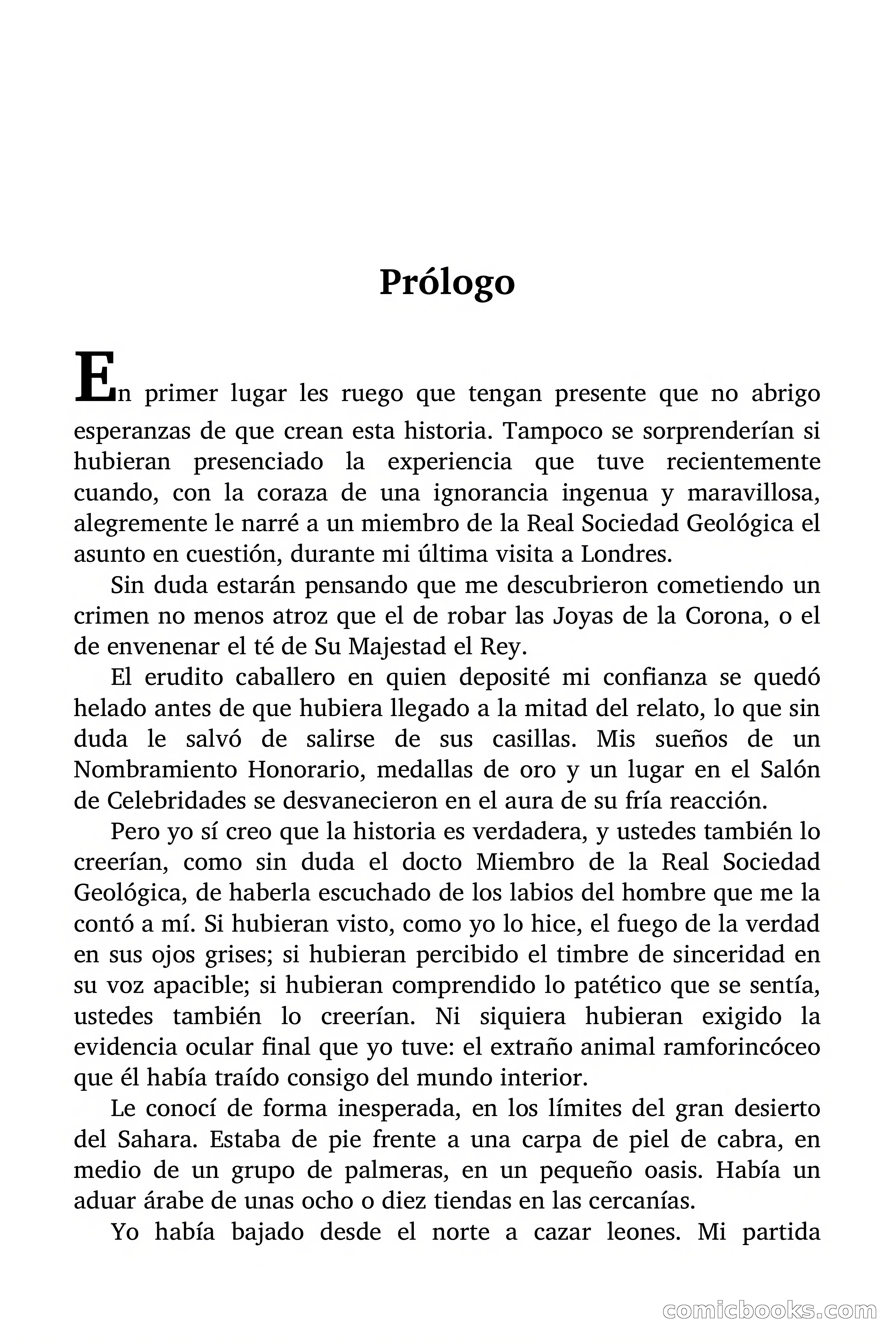 En el corazón de la Tierra — page 10 of 161