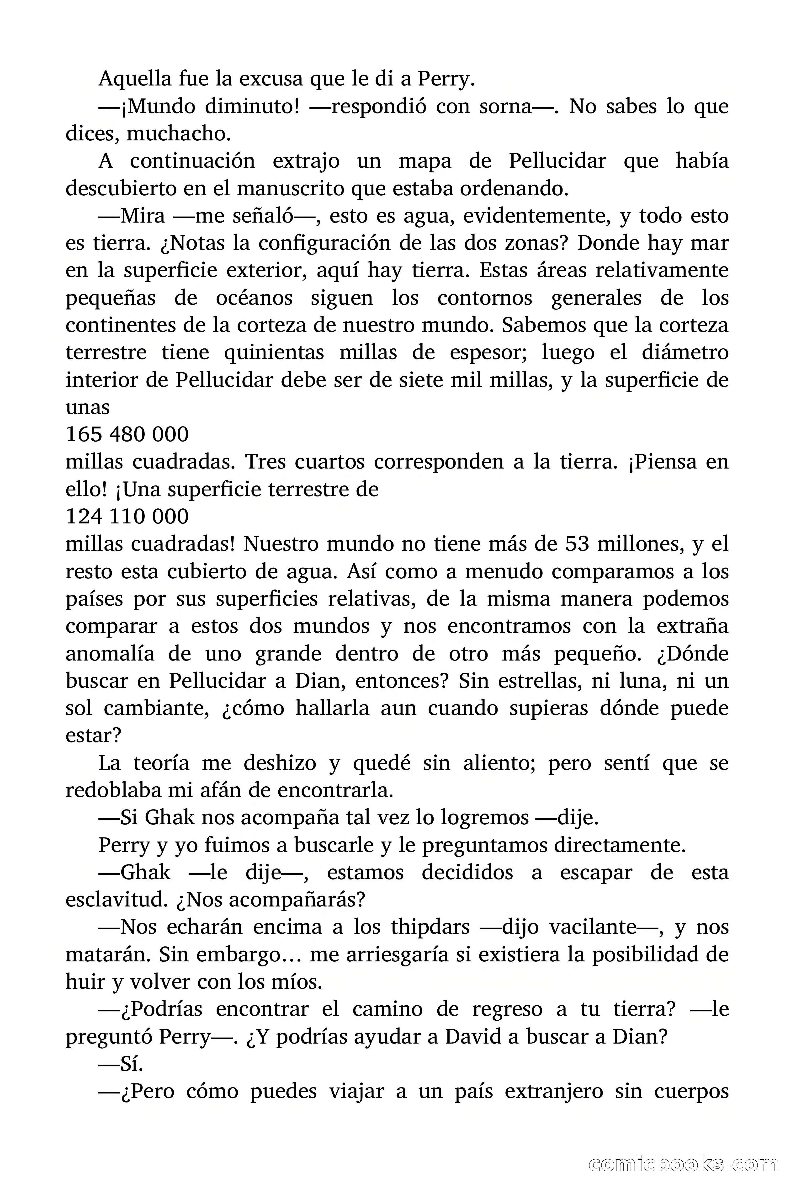 En el corazón de la Tierra — page 57 of 161