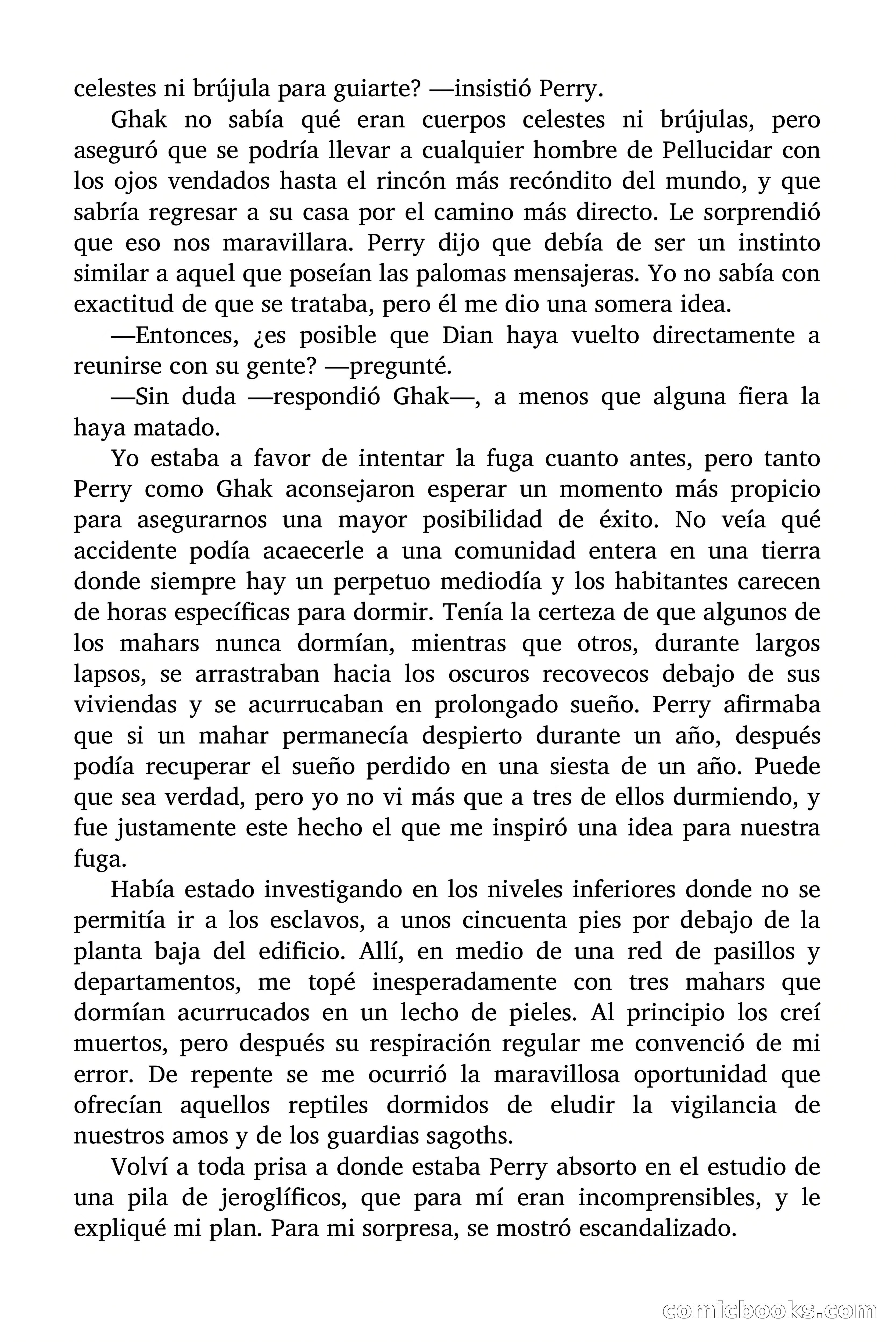 En el corazón de la Tierra — page 58 of 161