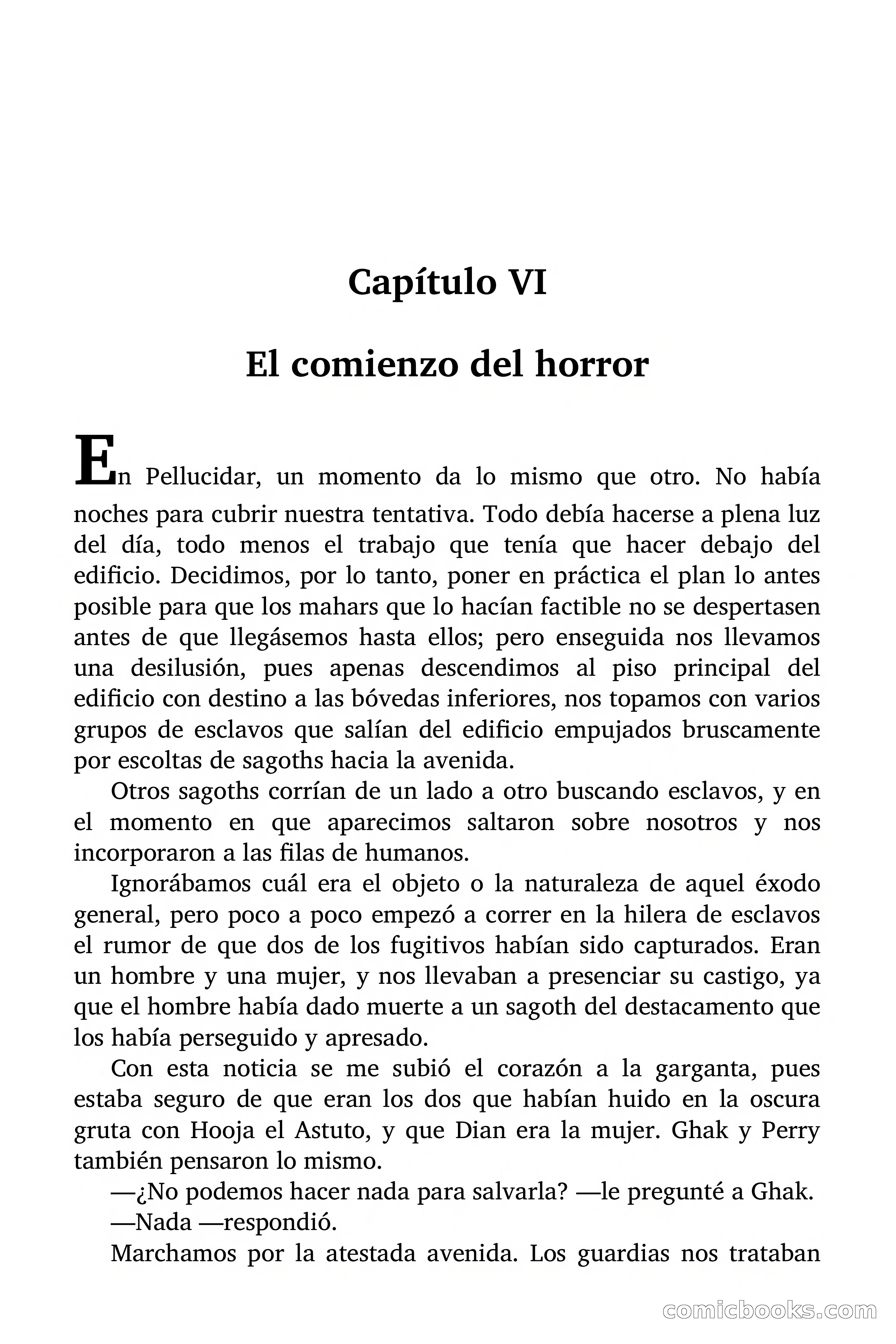 En el corazón de la Tierra — page 63 of 161