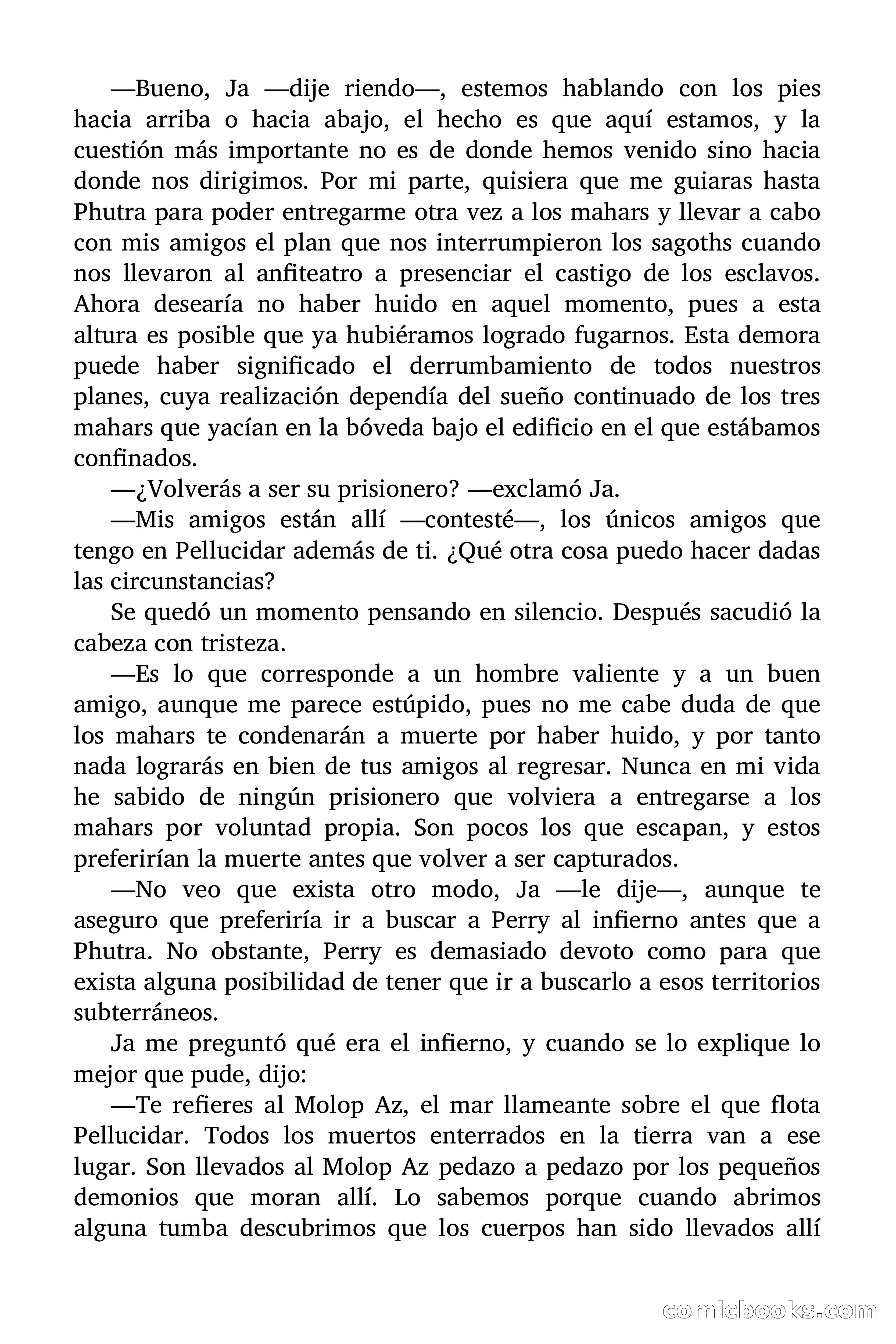 En el corazón de la Tierra — page 100 of 161