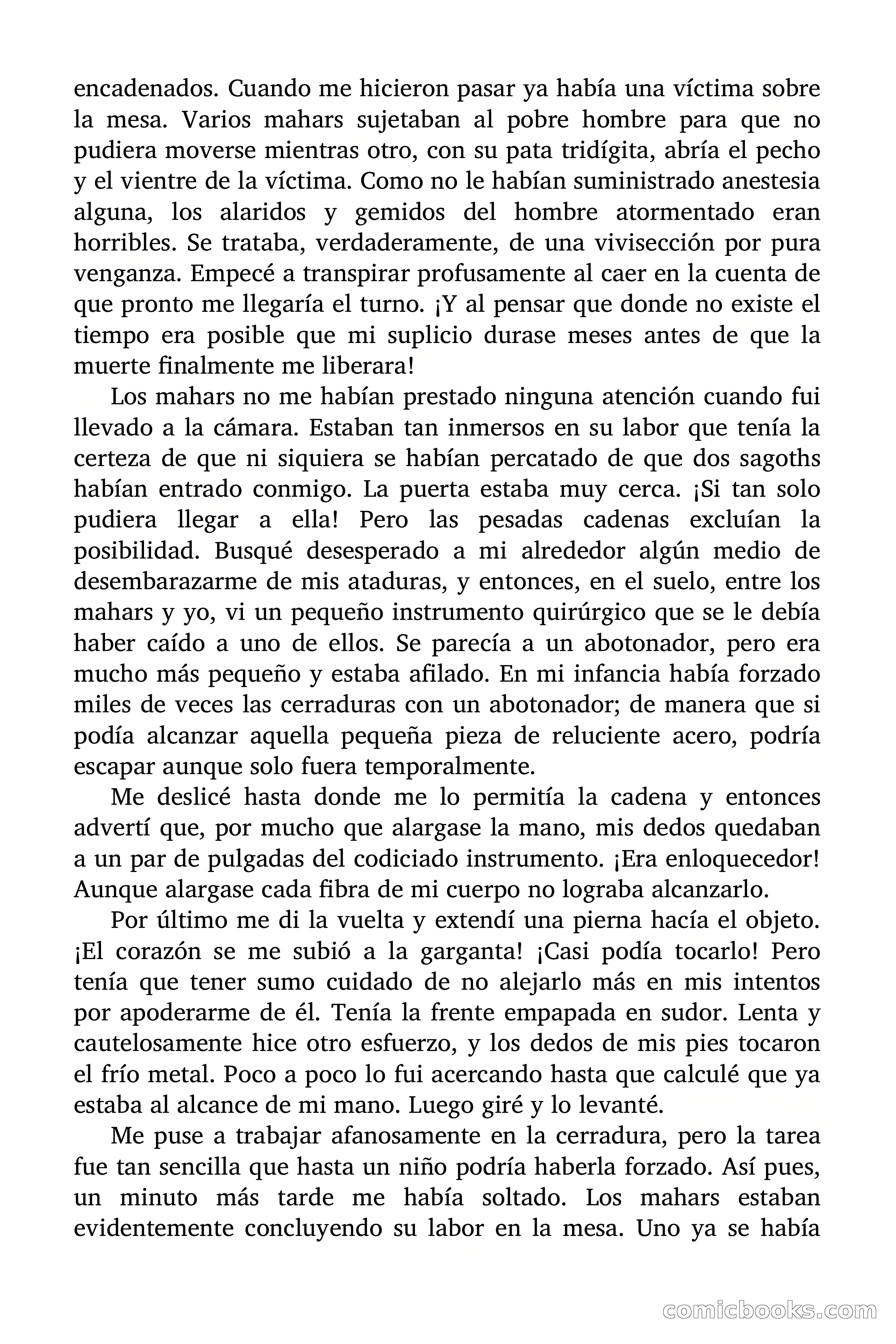 En el corazón de la Tierra — page 109 of 161