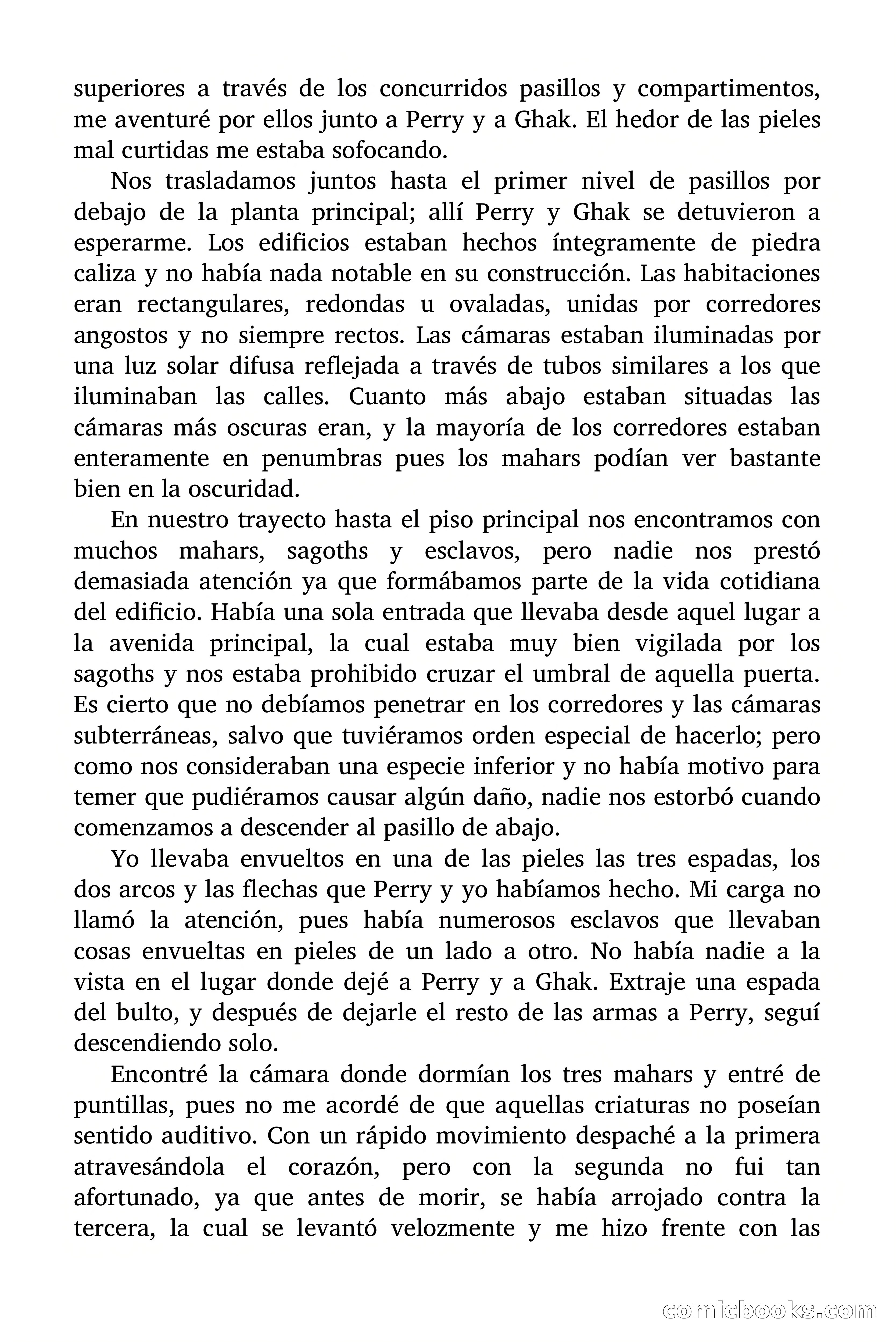En el corazón de la Tierra — page 111 of 161